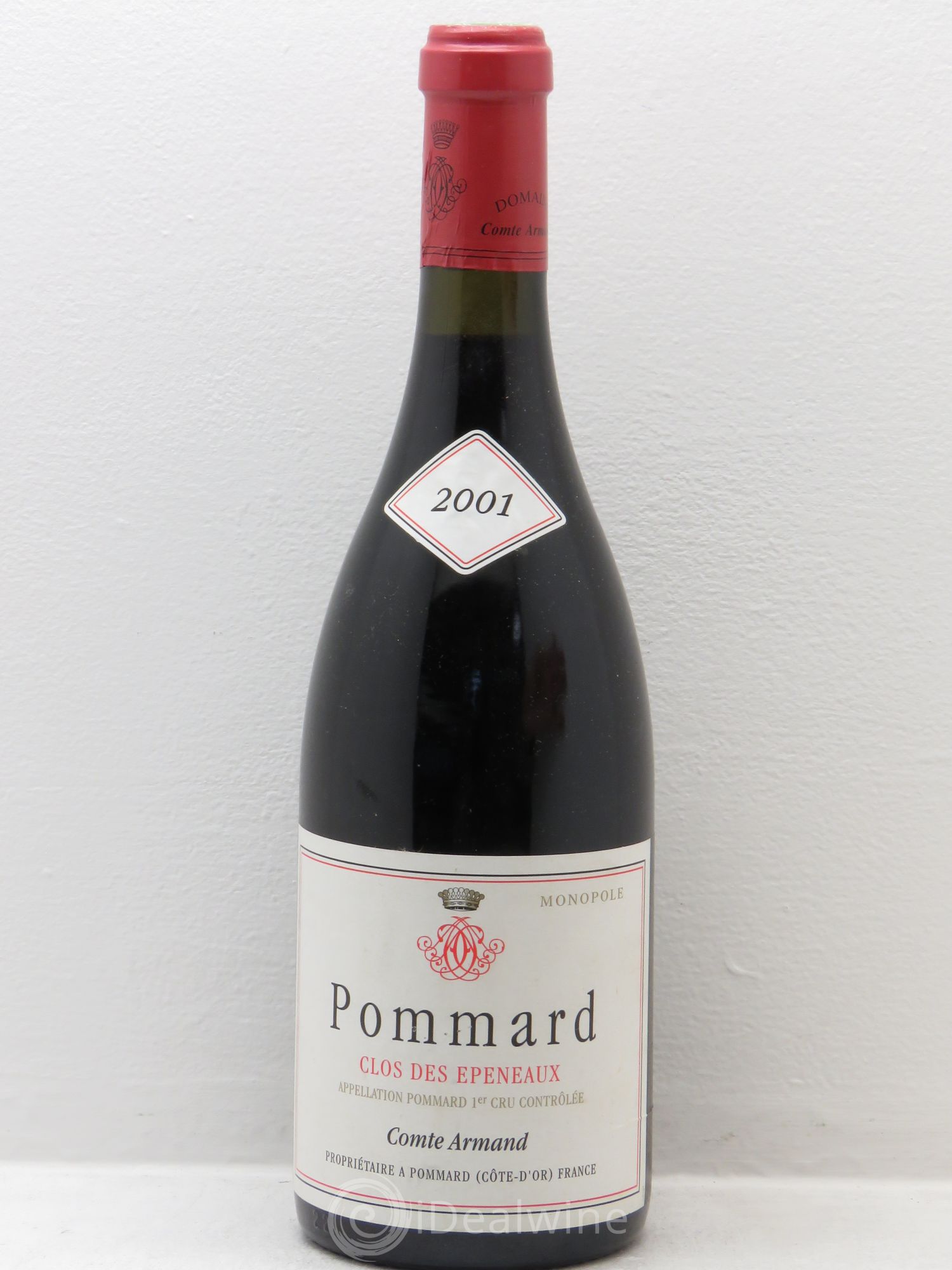 Pommard 1er Cru Clos des Epeneaux Comte Armand 2001 - Lot de 1 bouteille - 0
