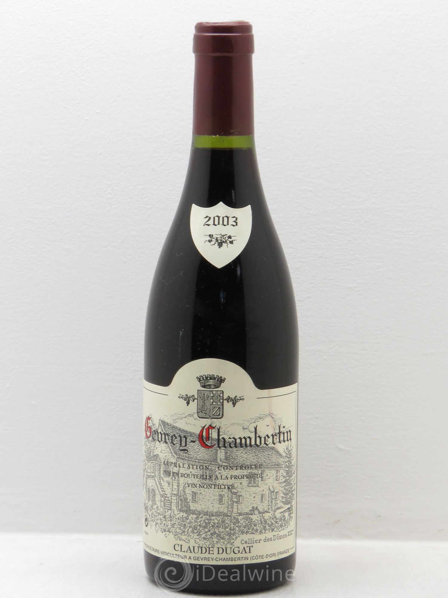 Gevrey-Chambertin Claude Dugat 2003 - Lot de 1 bouteille - 0
