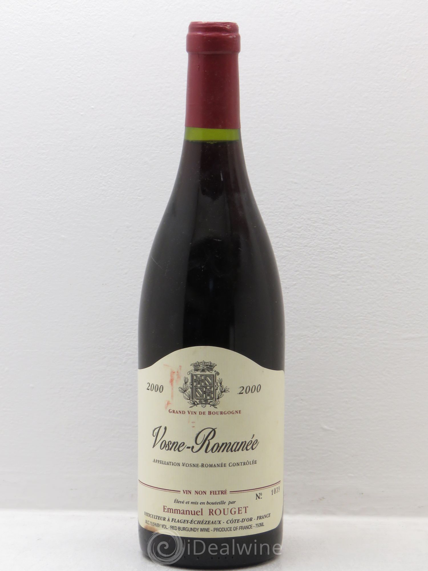 Vosne-Romanée Emmanuel Rouget 2000 - Posten von 1 Flasche - 0