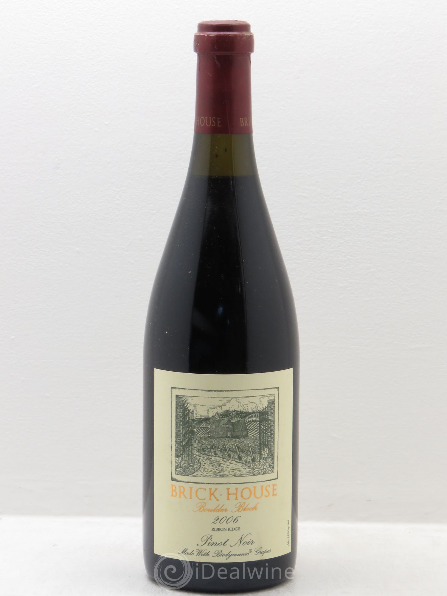 USA Brick House PInot Noir Oregon Boulder Block 2006 - Posten von 1 Flasche - 0