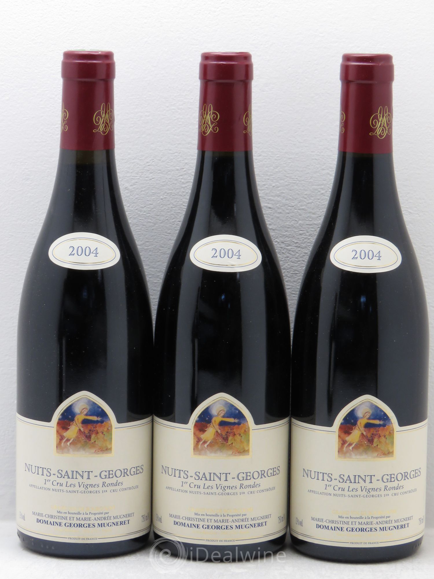 Nuits-Saint-Georges 1er Cru Les Vignes Rondes Georges Mugneret (Domaine) 2004 - Lot de 3 bouteilles - 0