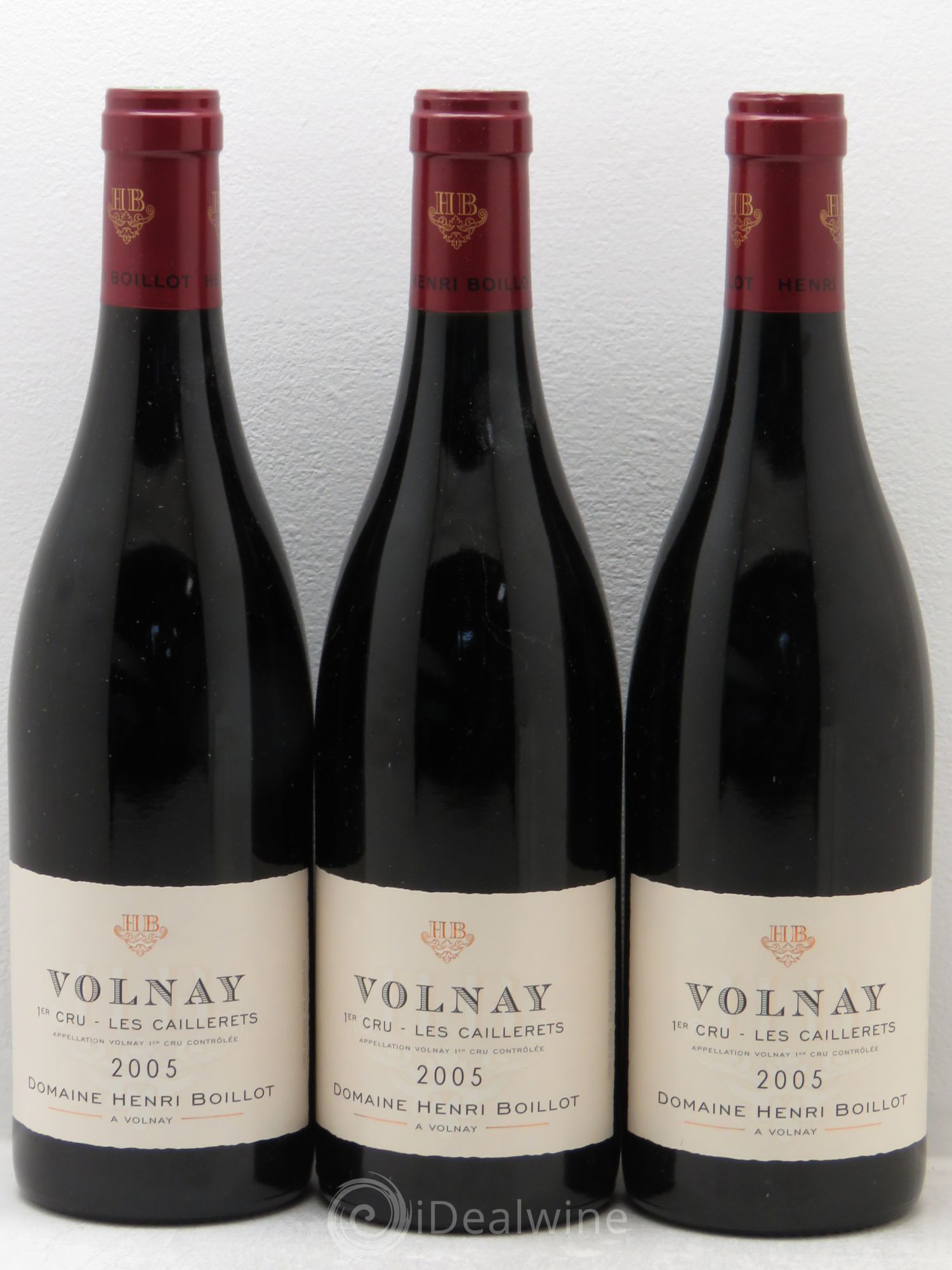 Volnay 1er Cru Domaine Boillot 2005 - Posten von 3 Flaschen - 0