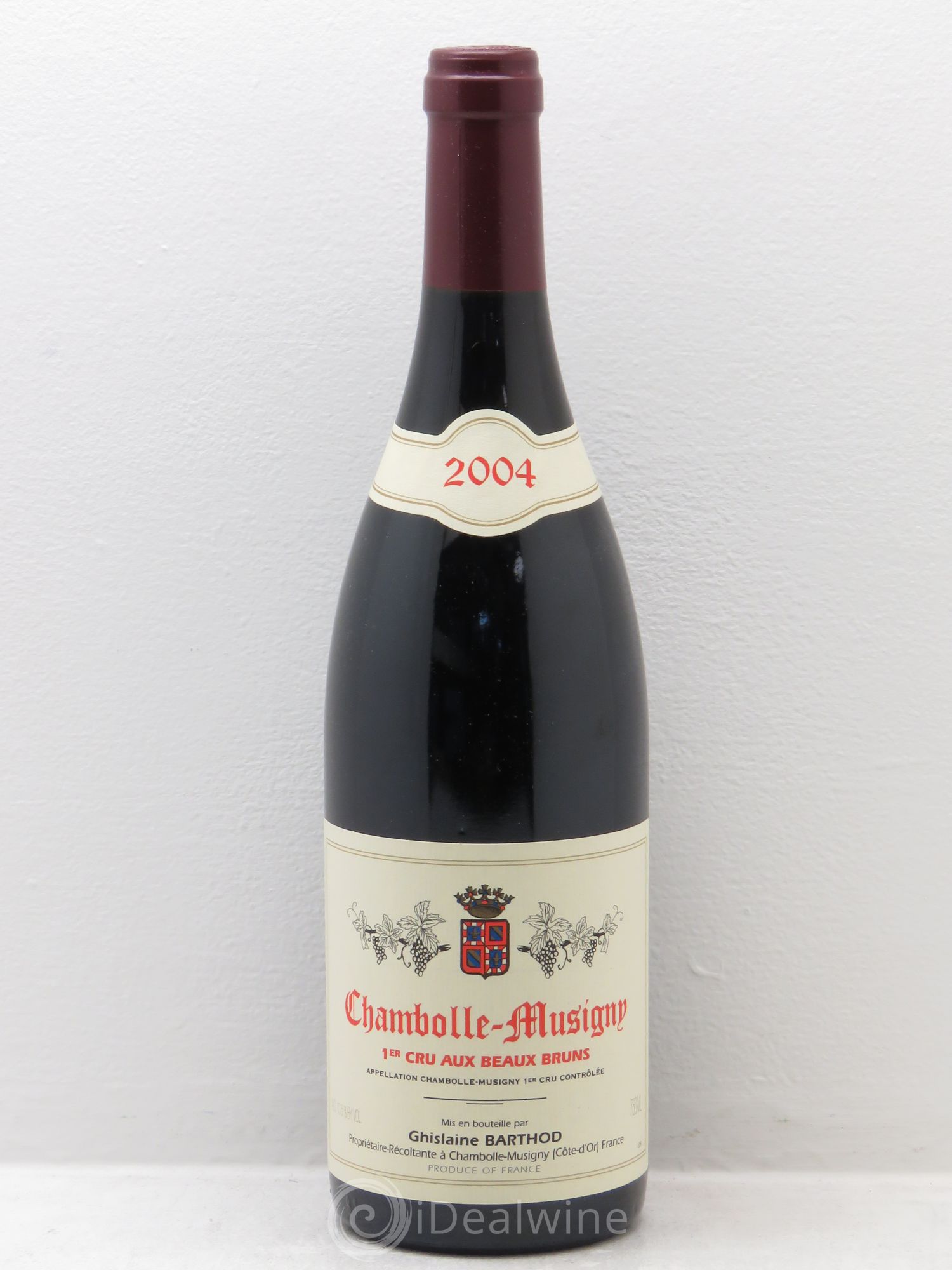 Chambolle-Musigny 1er Cru Aux Beaux Bruns Ghislaine Barthod 2004 - Lot de 6 bouteilles - 0