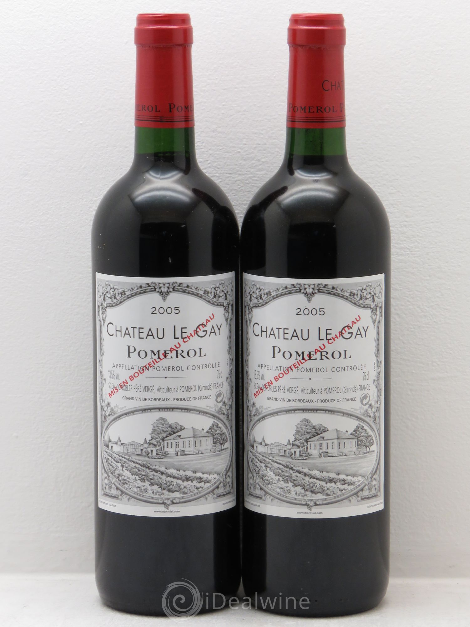 Château Le Gay 2005 - Lot de 2 bouteilles - 0