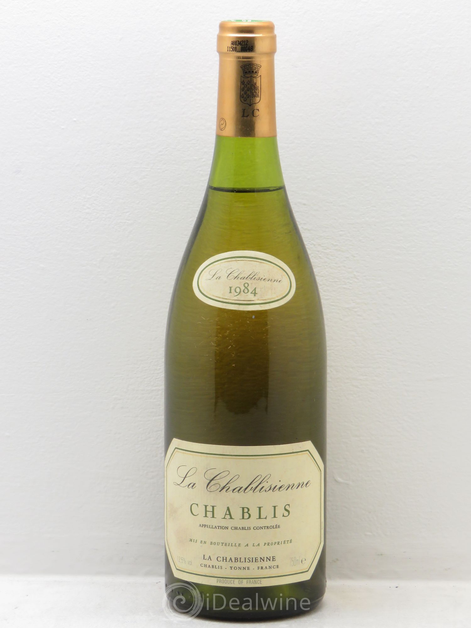 Chablis 1984 - Lot de 1 bouteille - 0