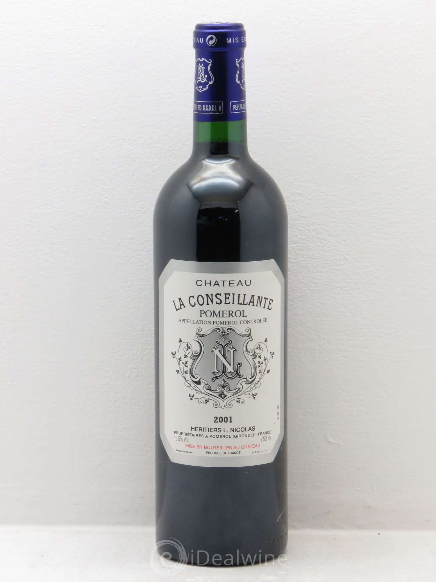 Château la Conseillante 2001 - Lot de 6 bouteilles - 0