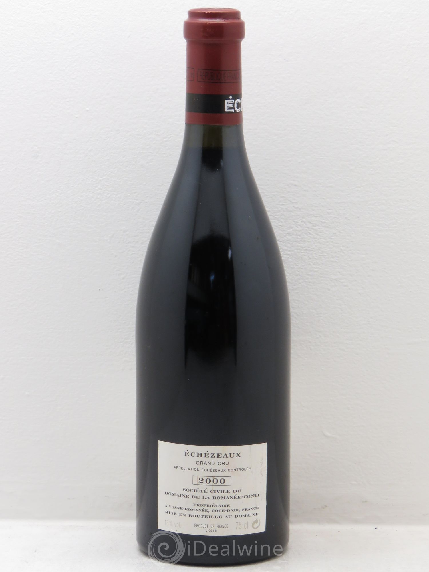 Echezeaux Grand Cru Domaine de la Romanée-Conti 2000 - Lot de 1 bouteille - 1