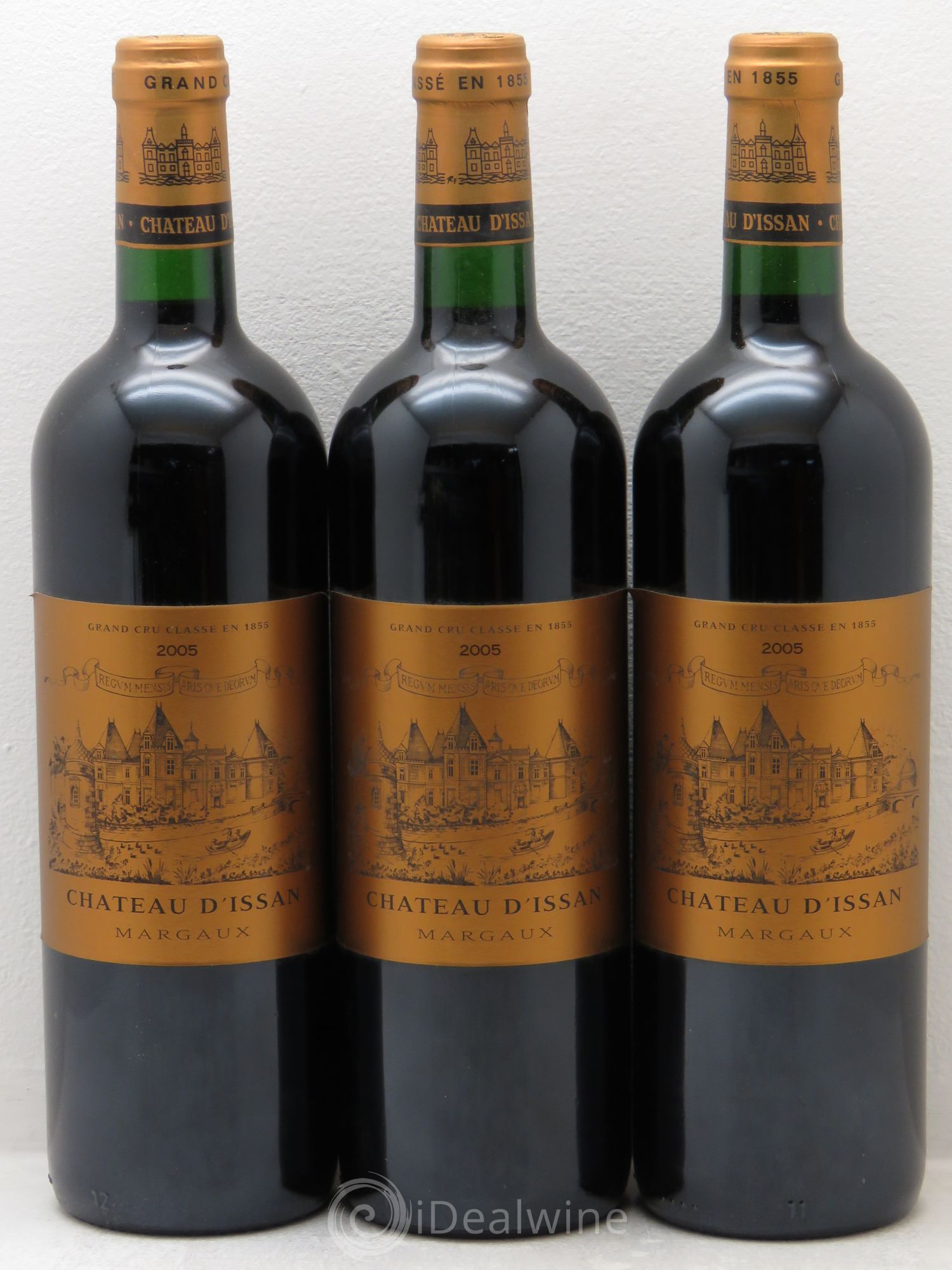 Château d'Issan 3ème Grand Cru Classé 2005 - Lot de 3 bouteilles - 0