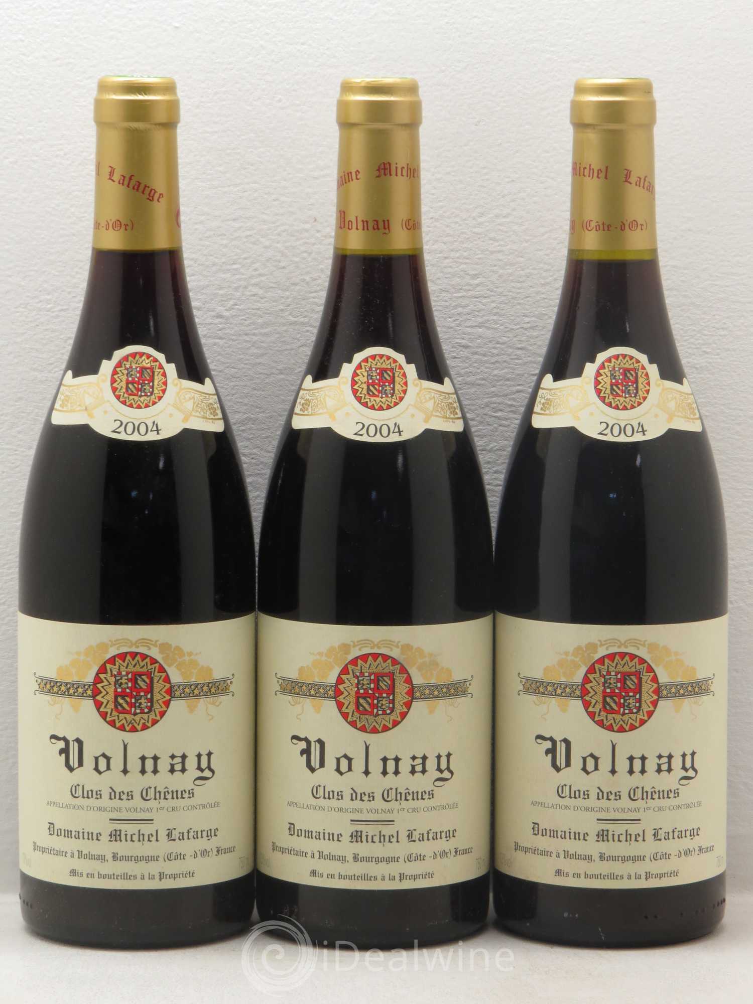Volnay 1er Cru Clos des Chênes Lafarge (Domaine) 2004 - Lot de 6 bouteilles - 2