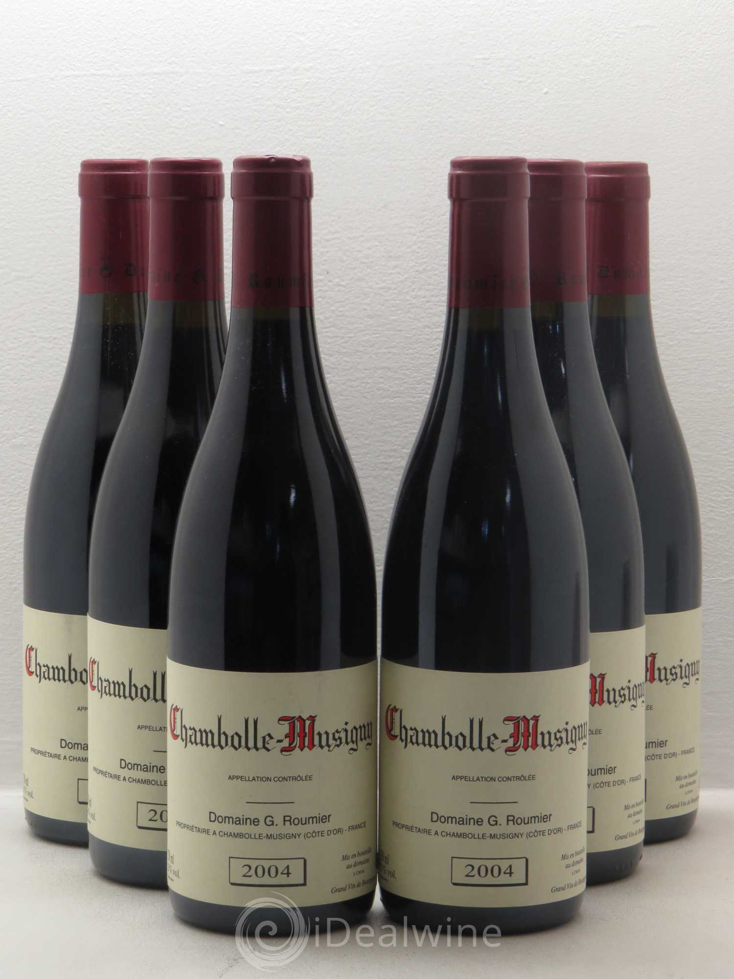 Chambolle-Musigny Georges Roumier (Domaine) 2004 - Lot de 6 bouteilles - 0