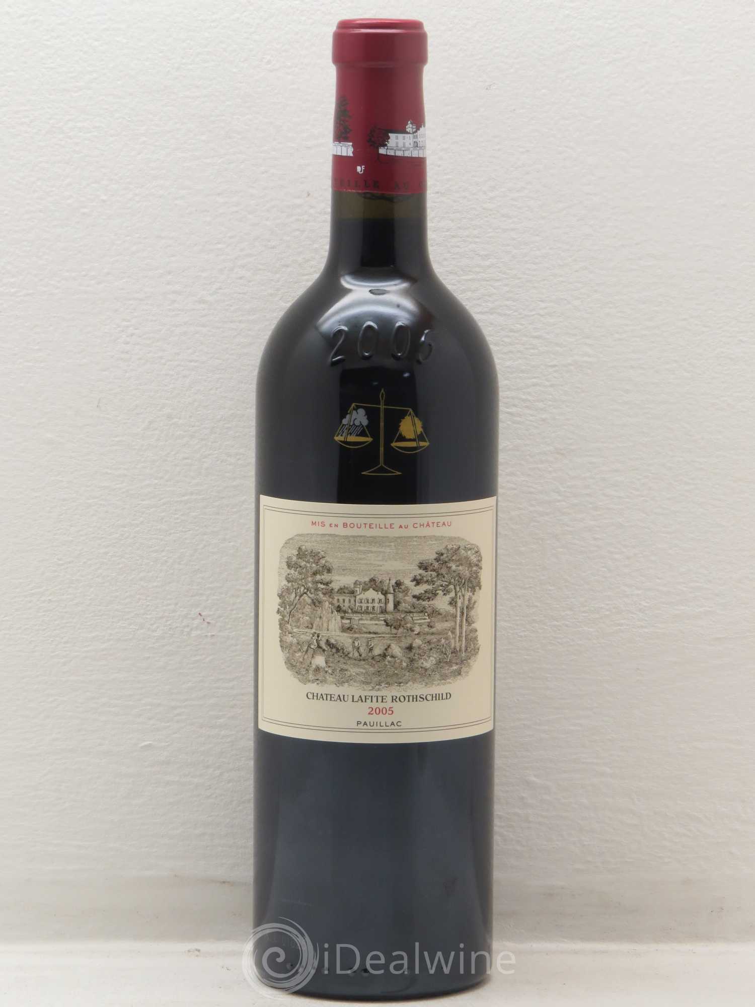 Château Lafite Rothschild 1er Grand Cru Classé 2005 - Lot de 1 bouteille - 0