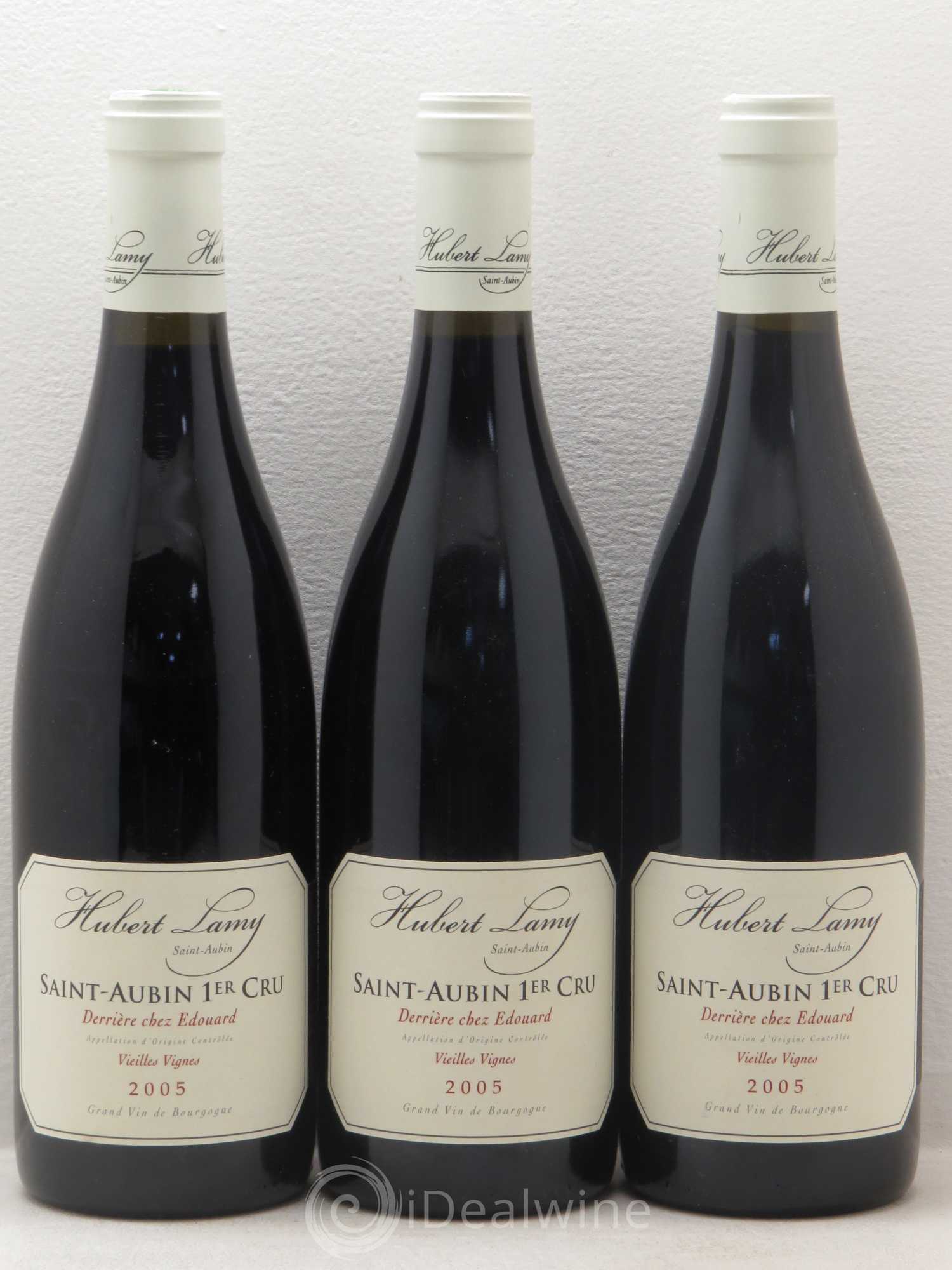 Saint-Aubin 1er Cru Derrière chez Edouard Hubert Lamy Vieilles vignes 2005 - Lot de 6 bouteilles - 2