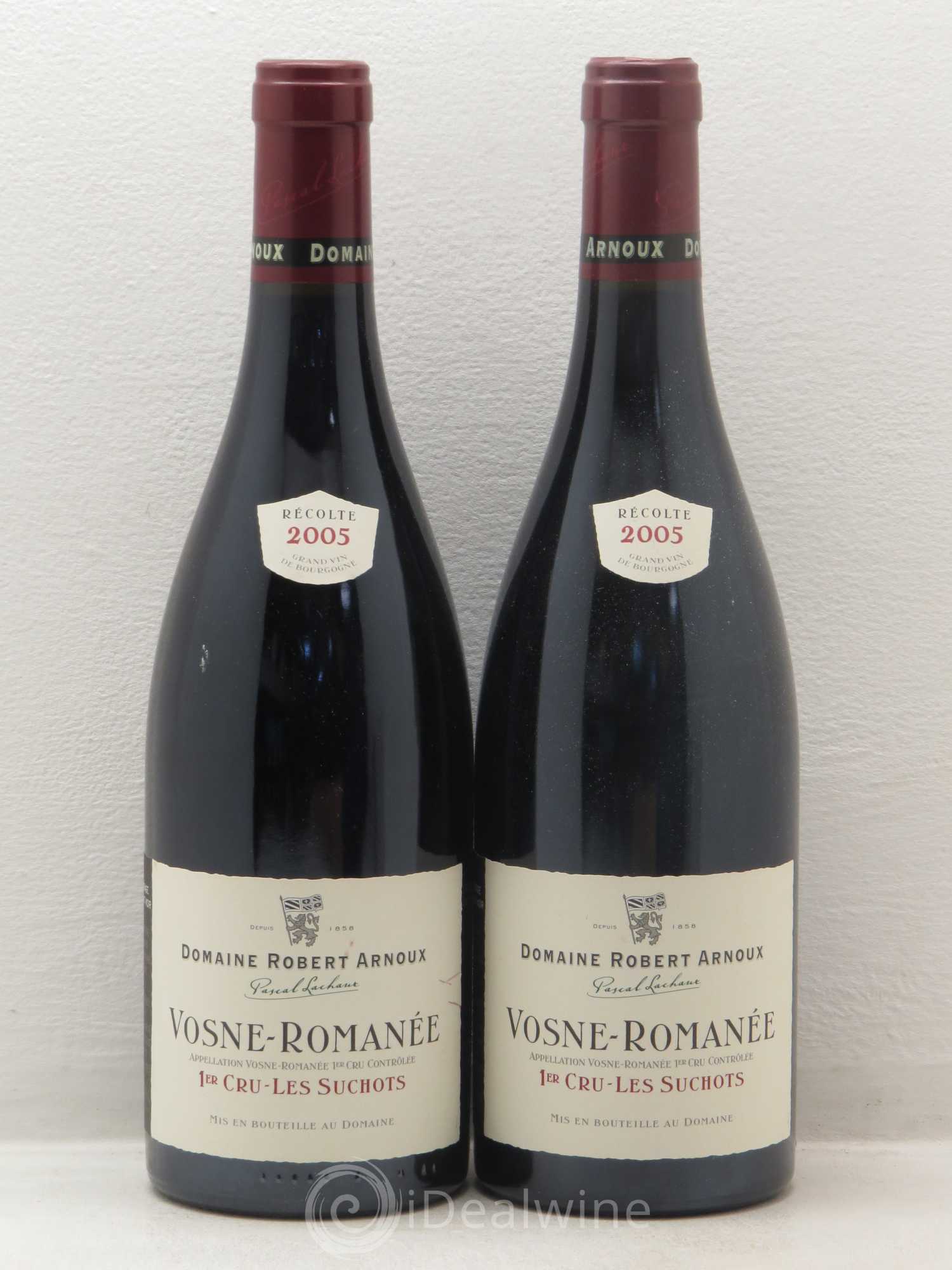 Vosne-Romanée 1er Cru Les Suchots Arnoux-Lachaux (Domaine) 2005 - Lot de 2 bouteilles - 0