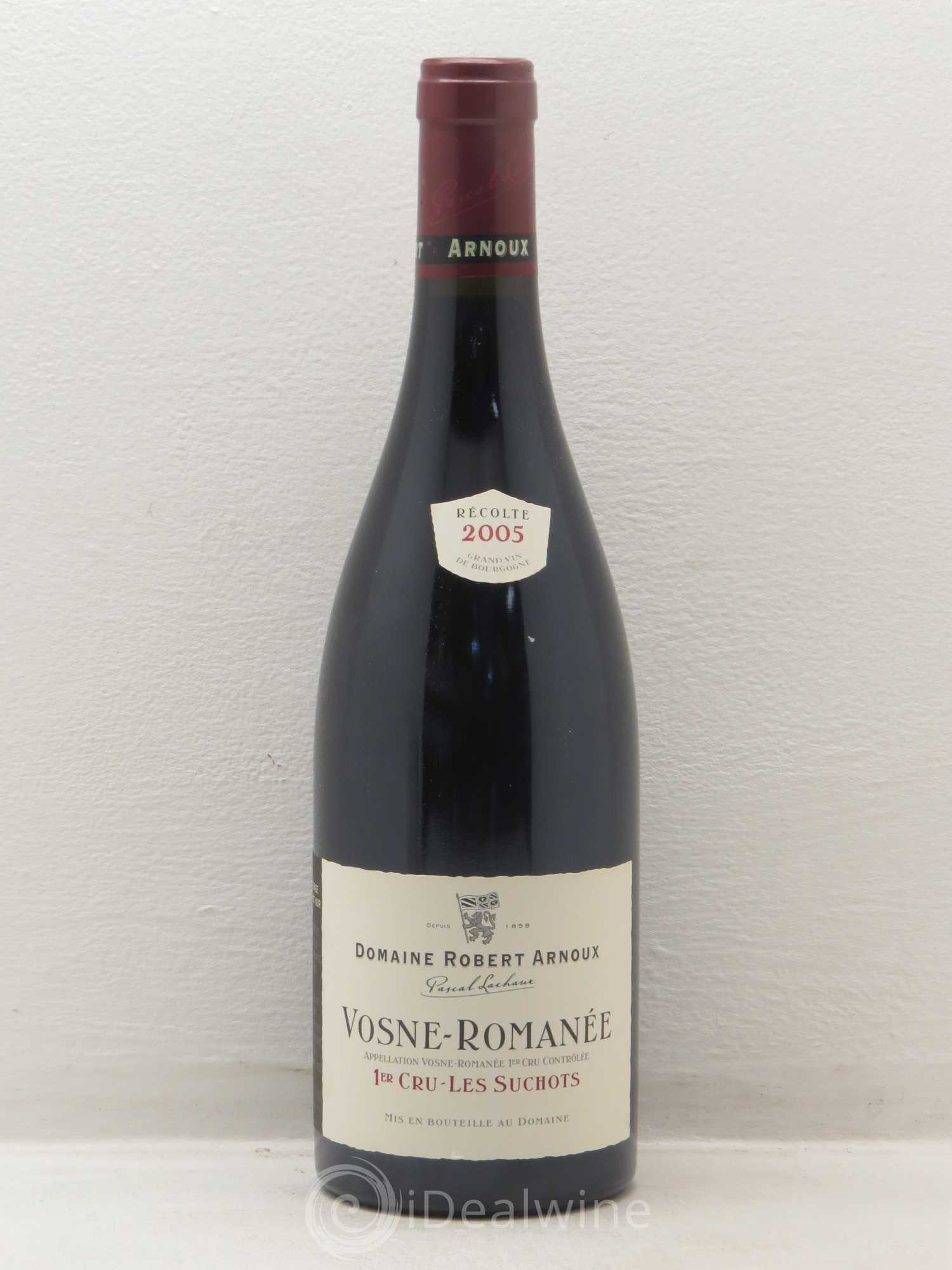 Vosne-Romanée 1er Cru Les Suchots Arnoux-Lachaux (Domaine) 2005 - Lot de 1 bouteille - 0