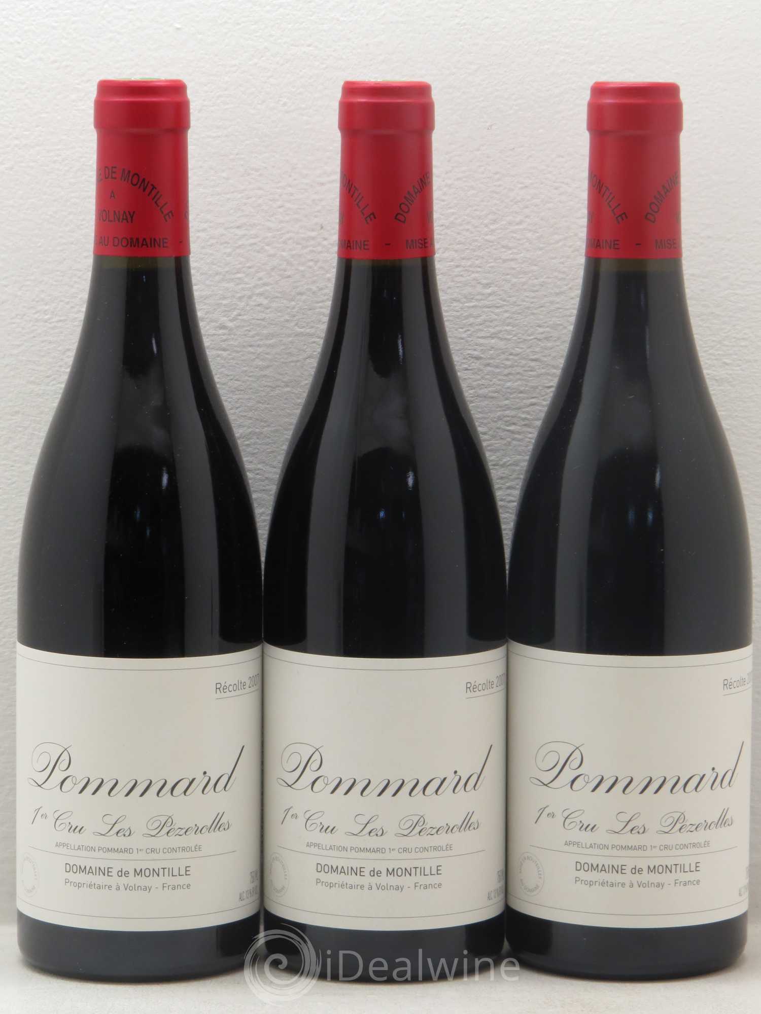 Pommard 1er Cru Les Pézerolles De Montille (Domaine) 2007 - Lot de 6 bouteilles - 2