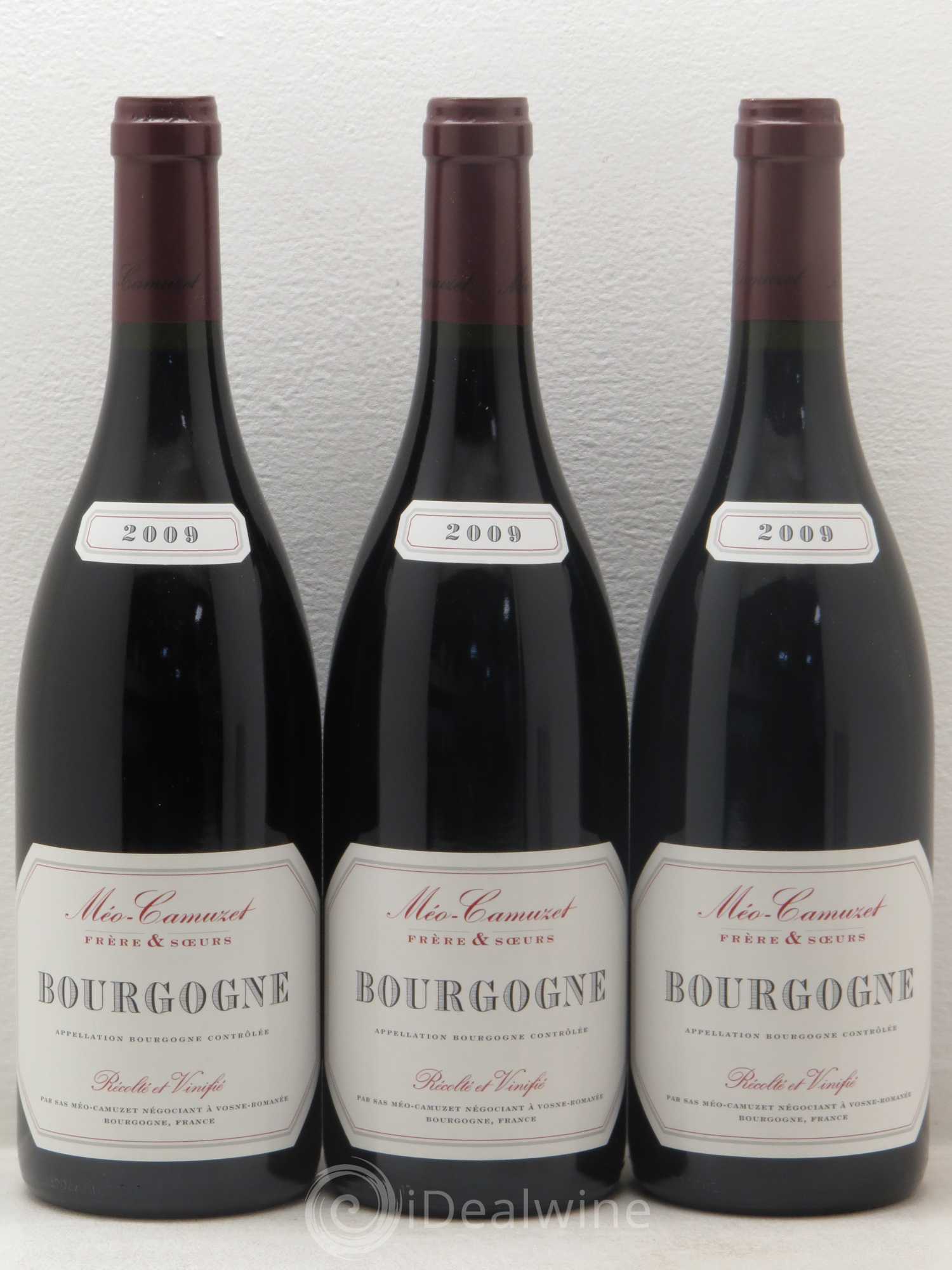 Bourgogne Meo-Camuzet Frère et Soeurs 2009 - Posten von 3 Flaschen - 0