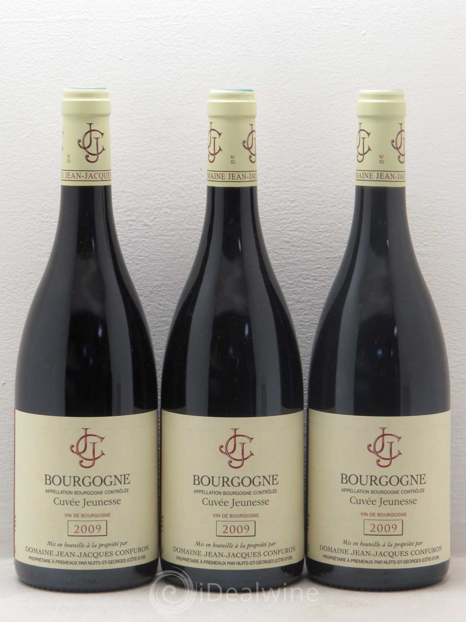 Bourgogne Pinot Noir Cuvee Jeunesse Domaine Jean Jacques Confuron 2009 - Posten von 6 Flaschen - 2