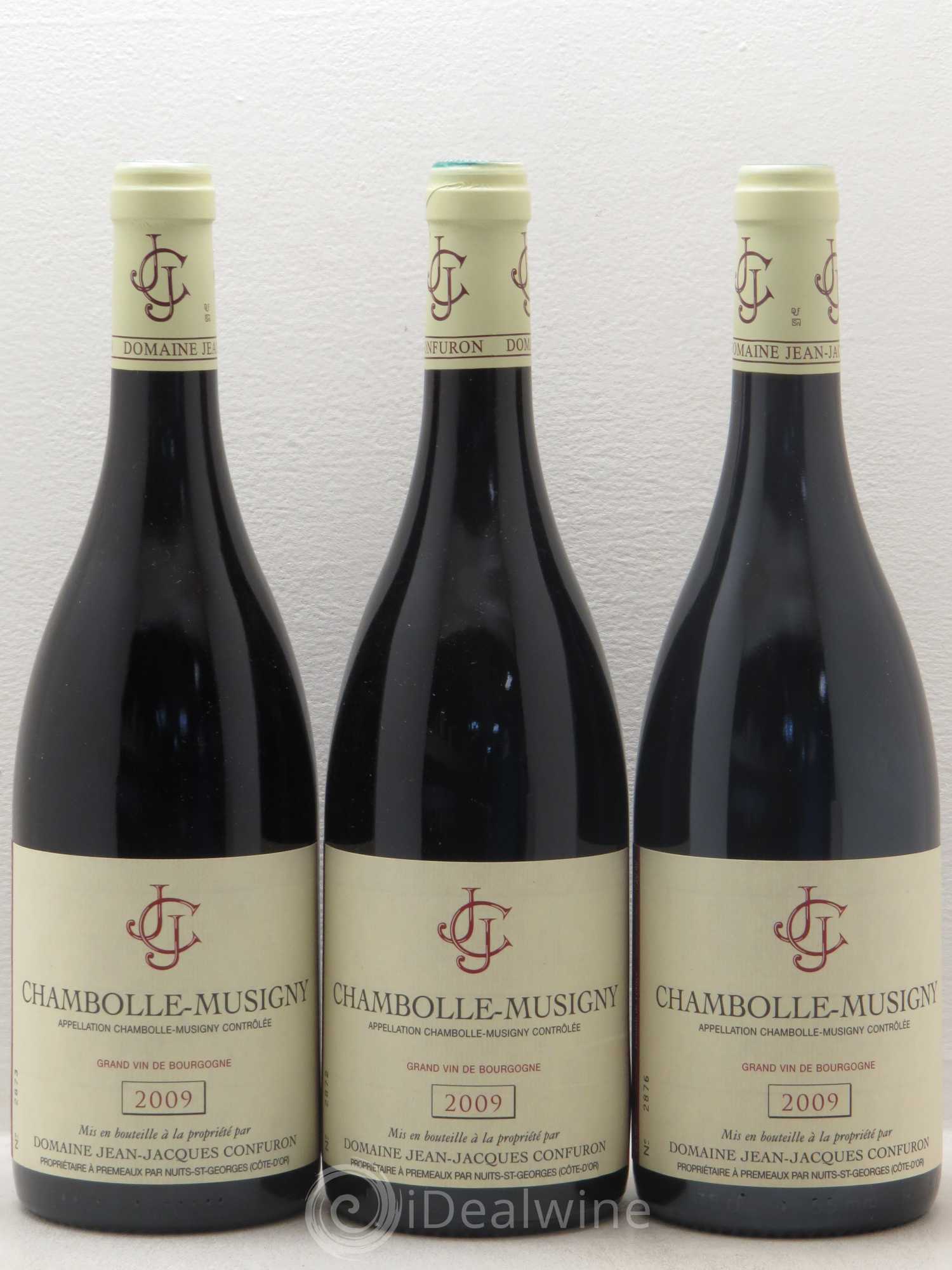 Chambolle-Musigny Domaine Jean-Jacques Confuron 2009 - Posten von 3 Flaschen - 0