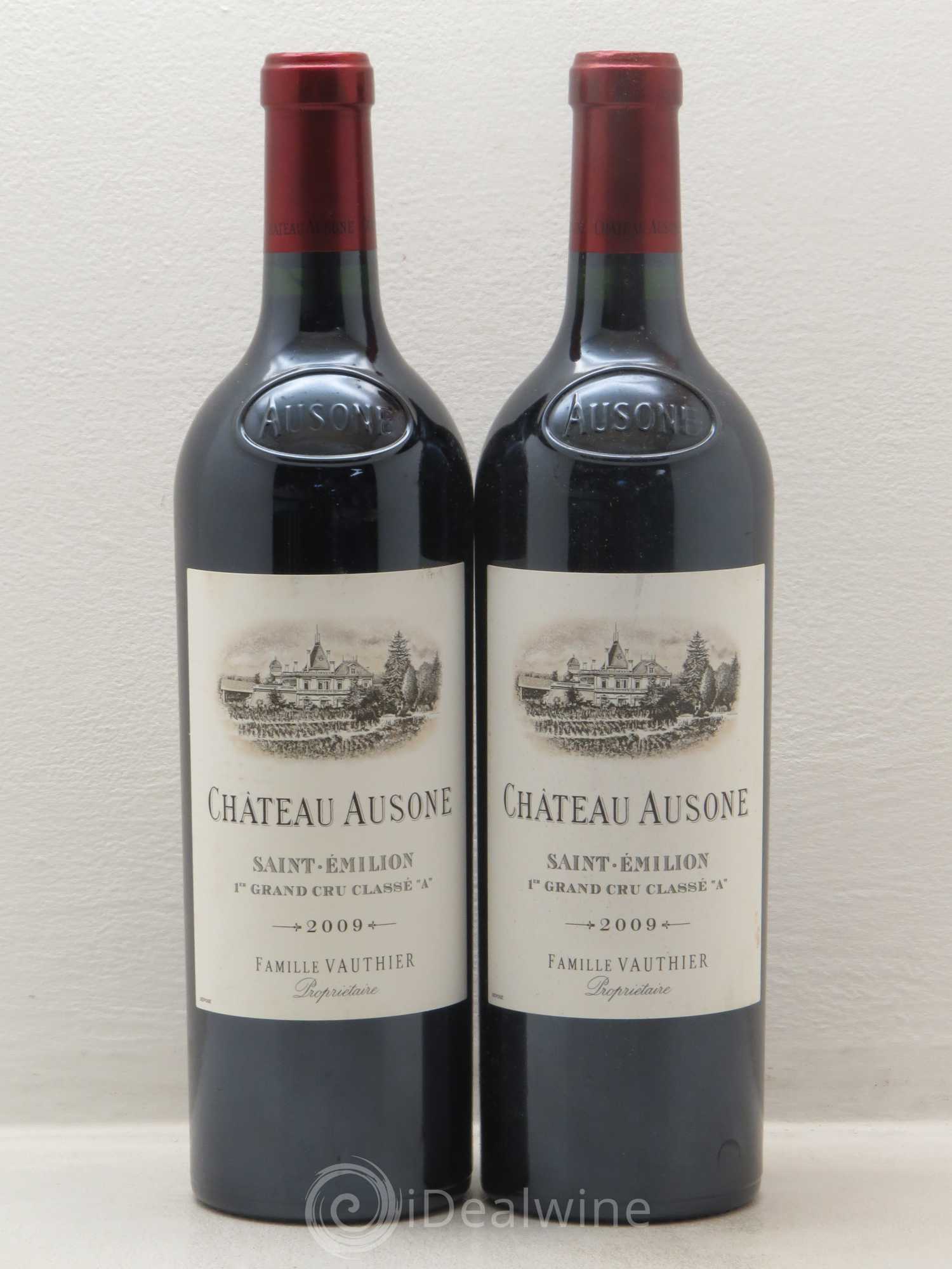 Château Ausone 1er Grand Cru Classé A 2009 - Lot de 2 bouteilles - 0