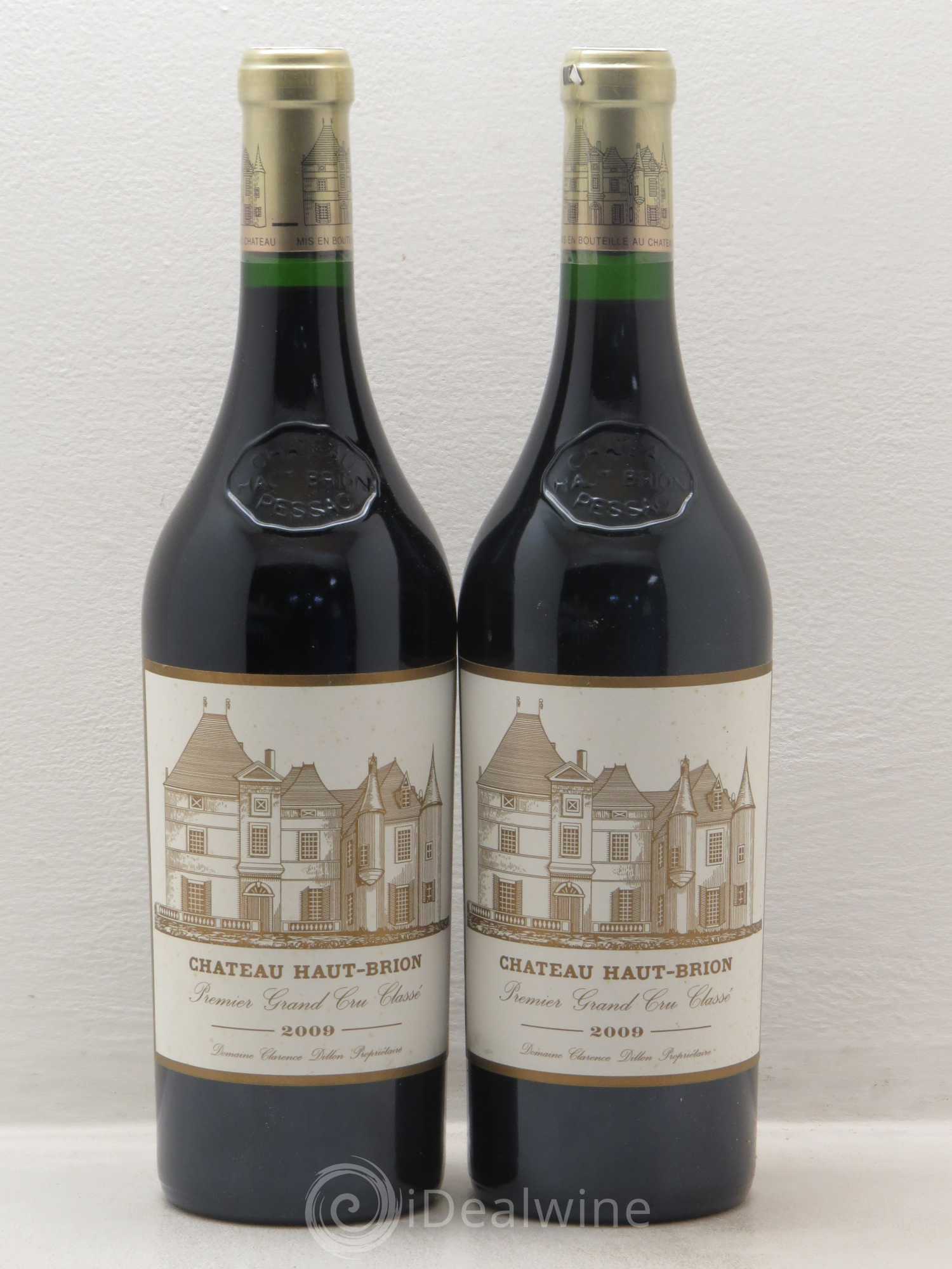 Château Haut Brion 1er Grand Cru Classé 2009 - Lot de 2 bouteilles - 0