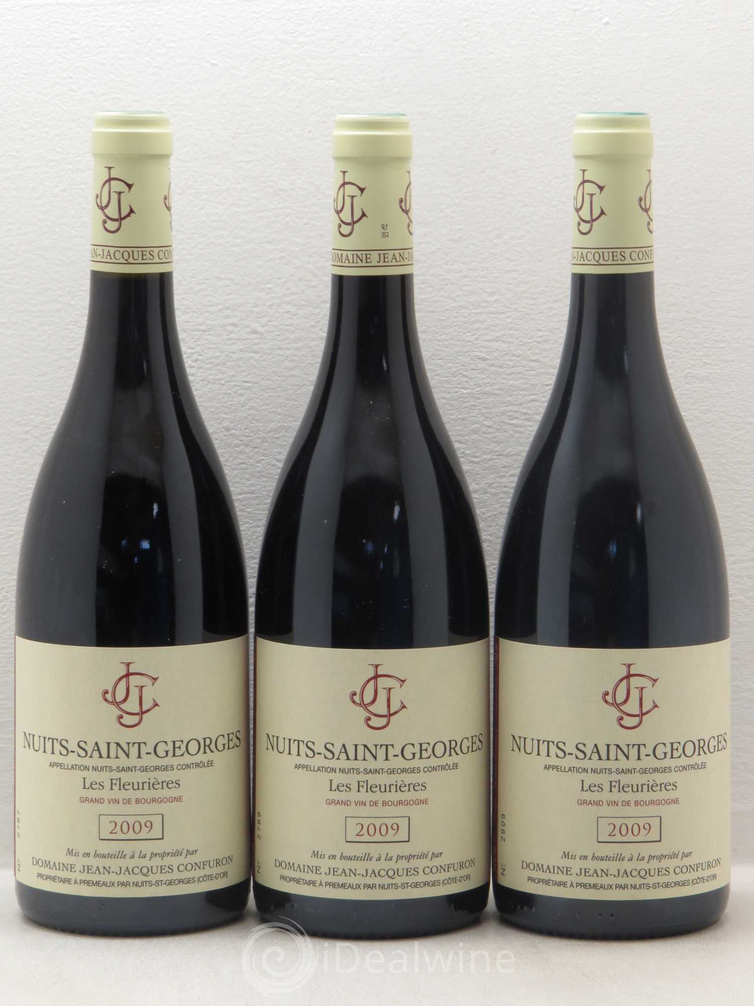 Nuits-Saint-Georges Les Fleurieres Domaine Jean Jacques Confuron 2009 - Posten von 6 Flaschen - 2