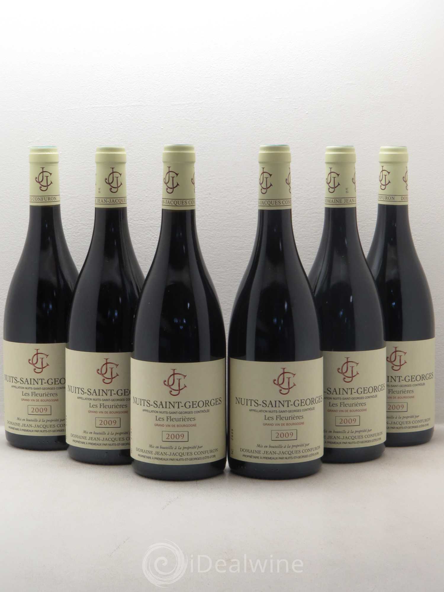 Nuits-Saint-Georges Les Fleurieres Domaine Jean Jacques Confuron 2009 - Posten von 6 Flaschen - 0