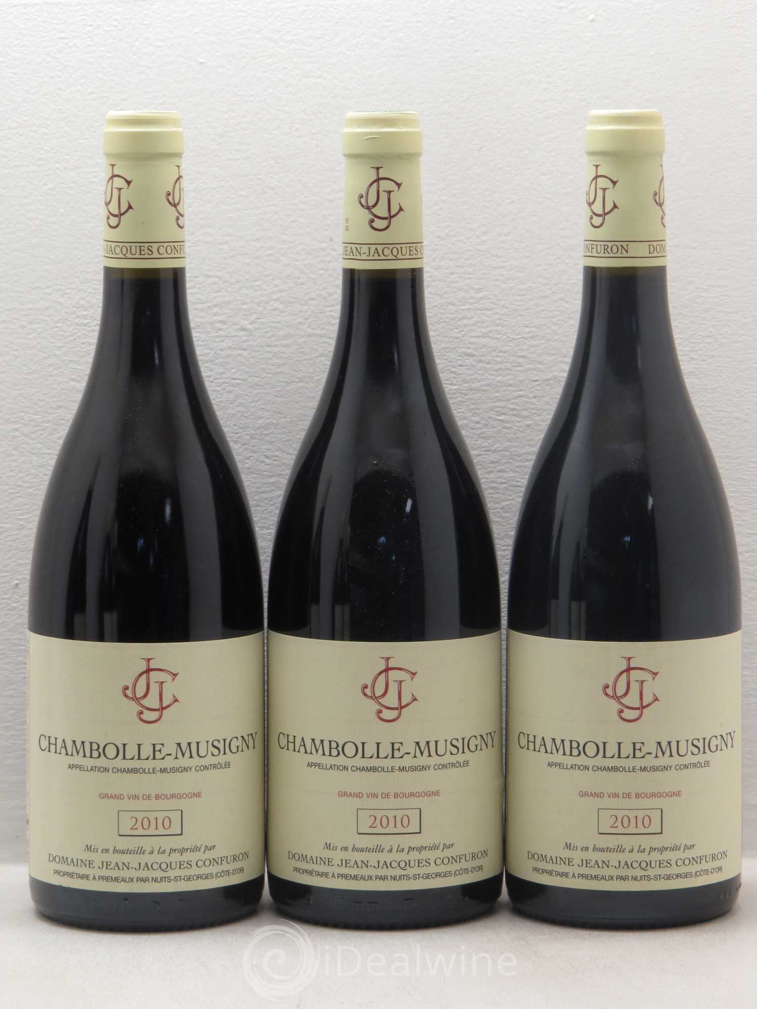 Chambolle-Musigny Domaine Jean Jacques Confuron 2010 - Posten von 6 Flaschen - 1