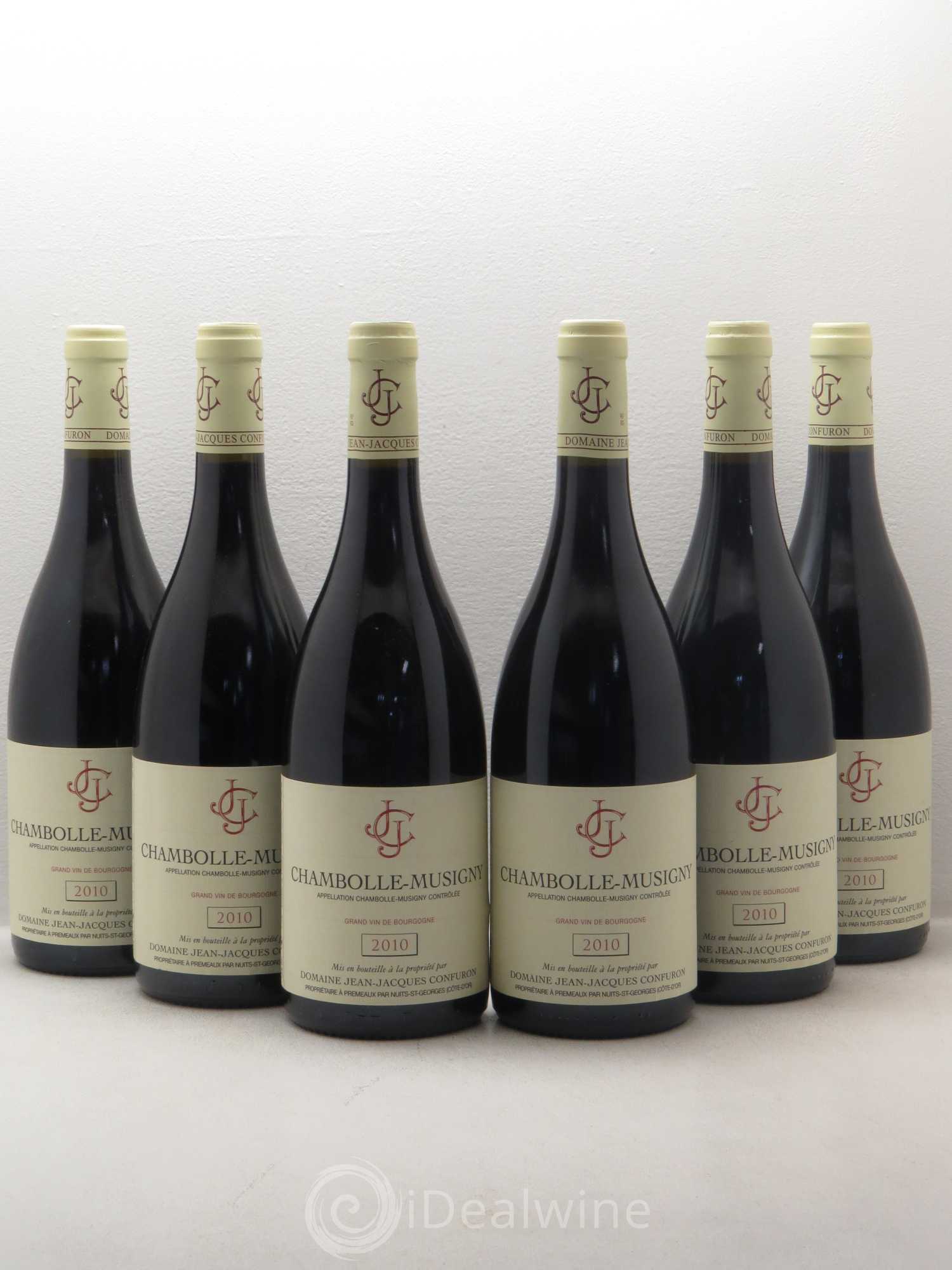 Chambolle-Musigny Domaine Jean Jacques Confuron 2010 - Posten von 6 Flaschen - 0
