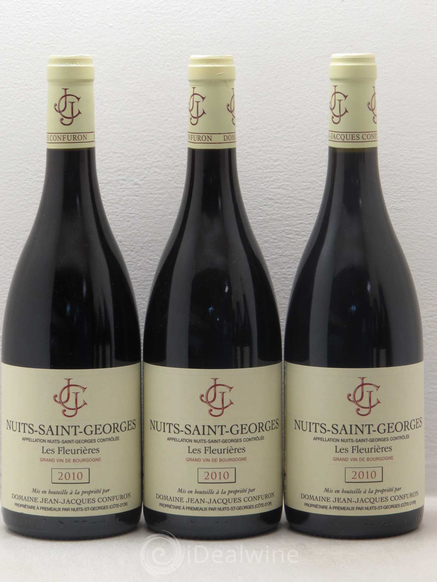 Nuits-Saint-Georges Les Fleurieres Domaine Jean Jacques Confuron 2010 - Posten von 6 Flaschen - 1
