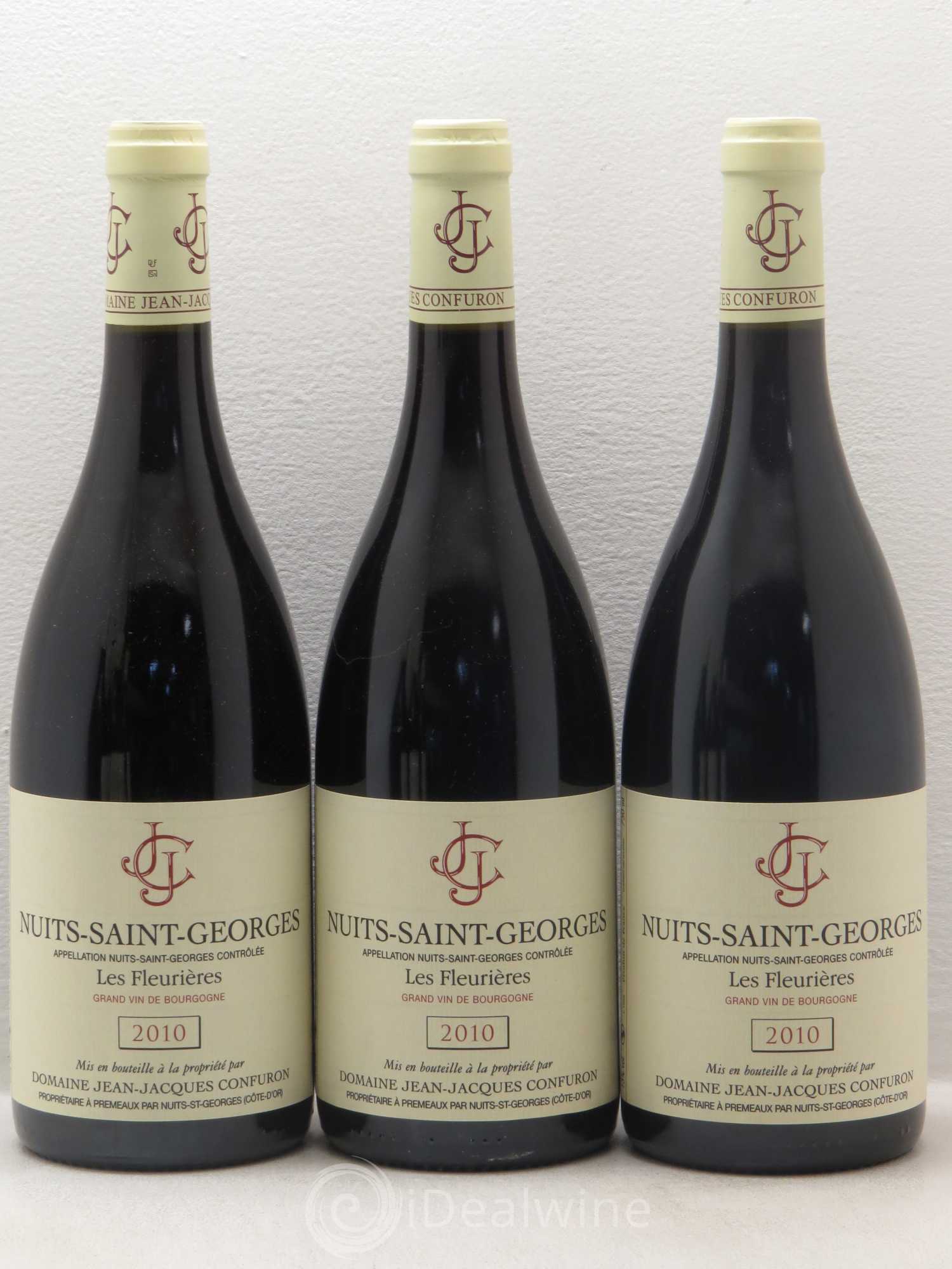 Nuits-Saint-Georges Les Fleurieres Domaine Jean Jacques Confuron 2010 - Posten von 6 Flaschen - 2