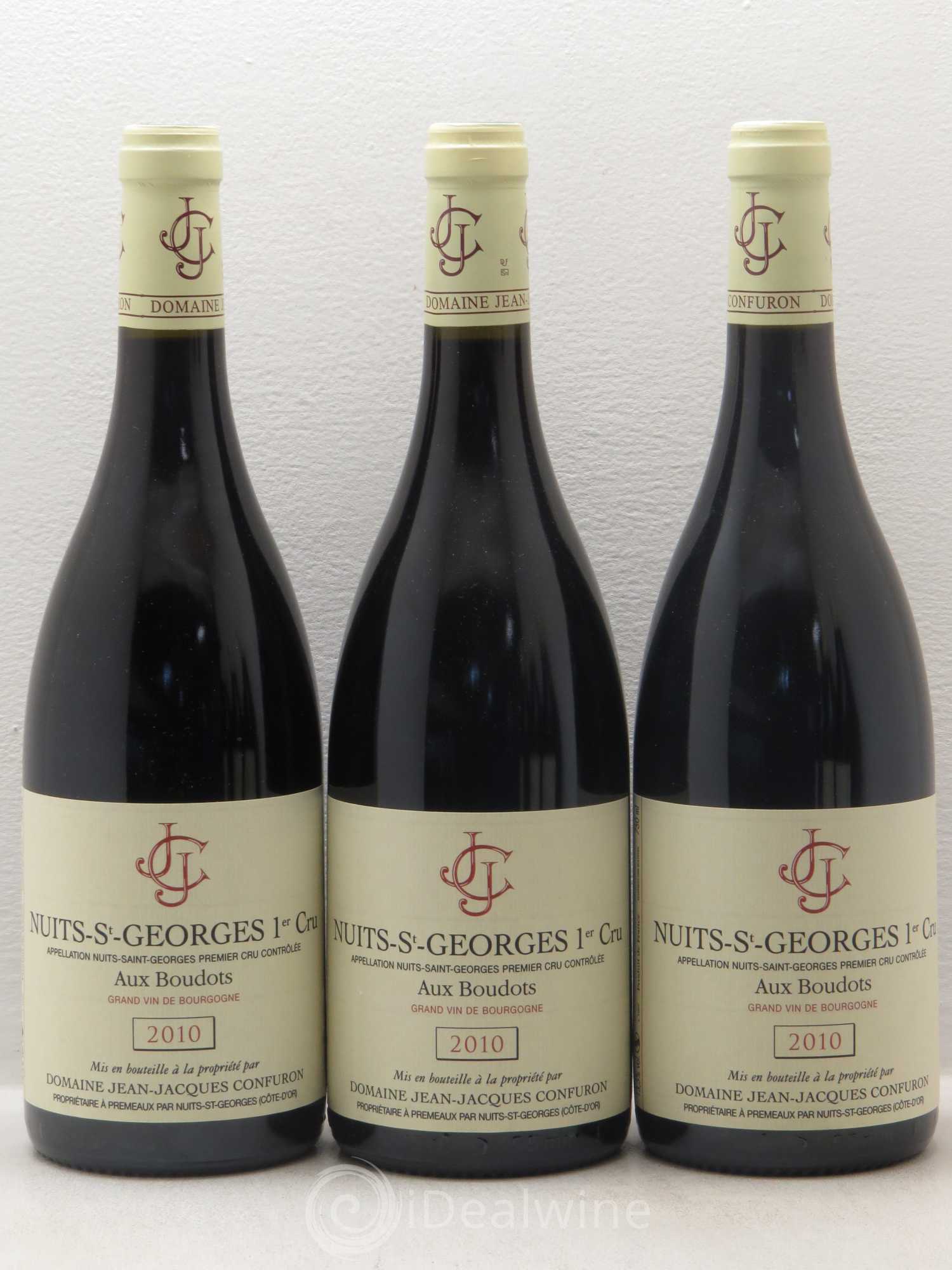 Nuits-Saint-Georges 1er Cru Aux Boudots Jean-Jacques Confuron 2010 - Lot de 6 bouteilles - 1