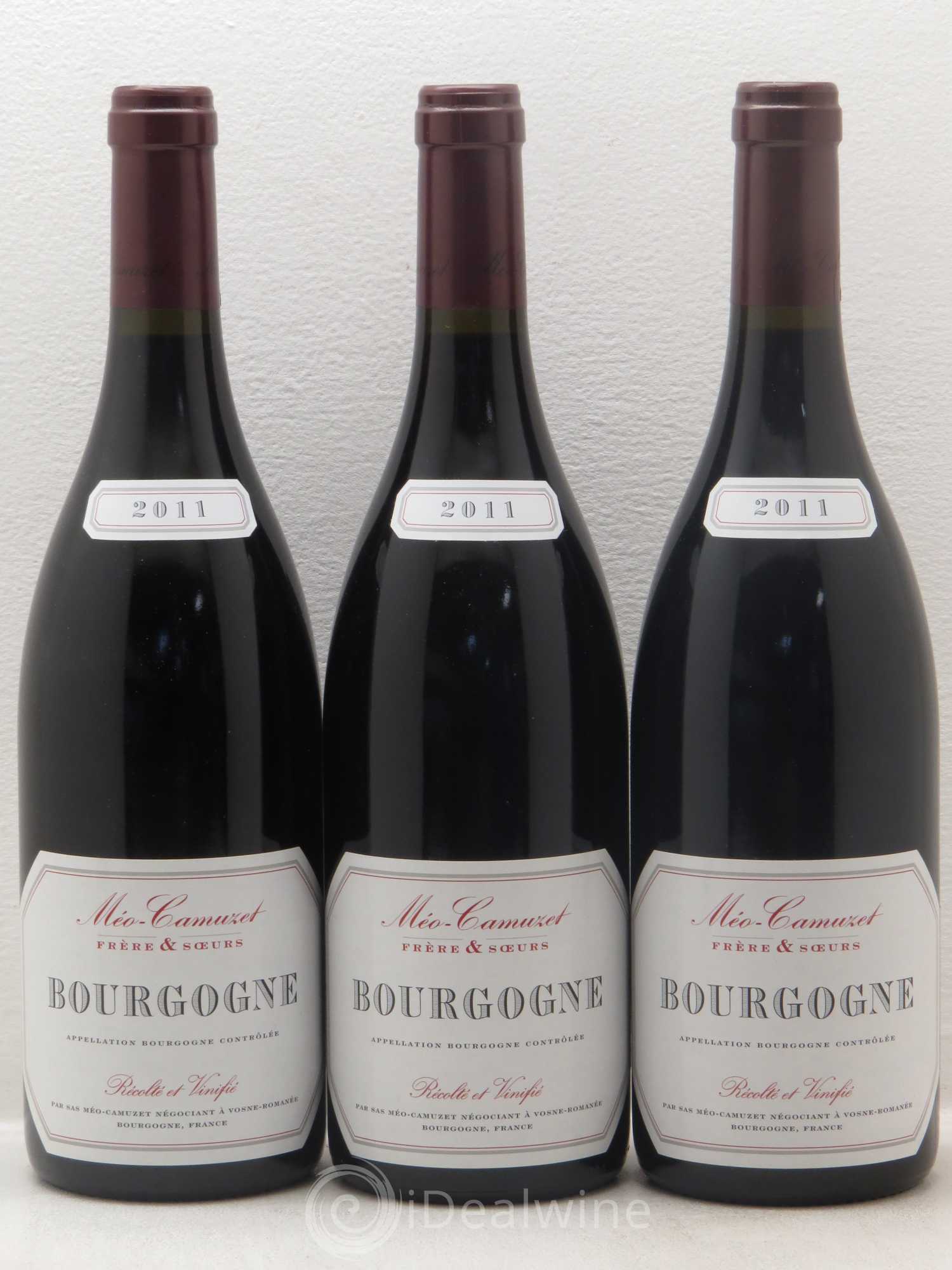 Bourgogne Meo-Camuzet Frère et Soeurs 2011 - Posten von 6 Flaschen - 2