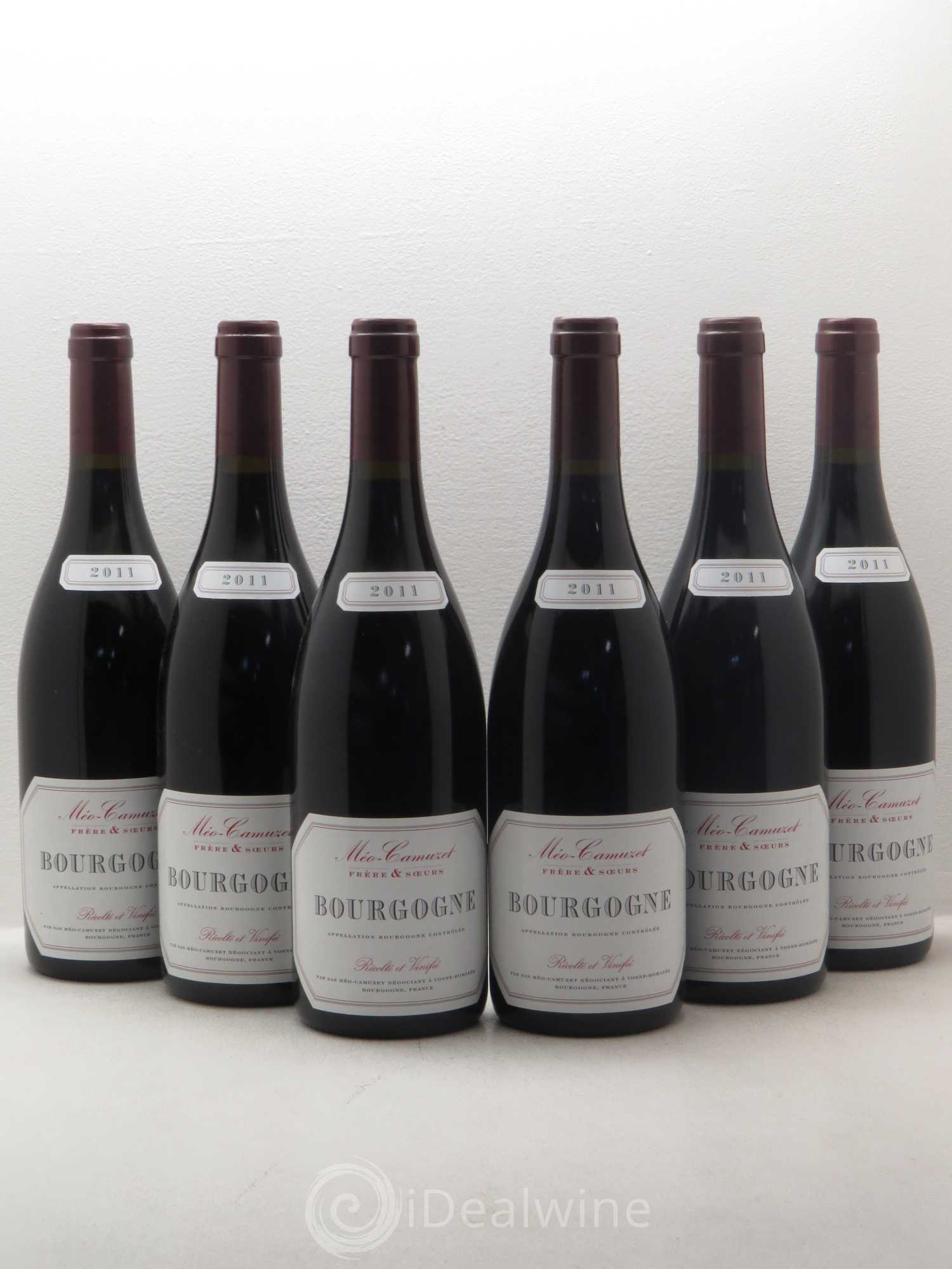 Bourgogne Meo-Camuzet Frère et Soeurs 2011 - Posten von 6 Flaschen - 0