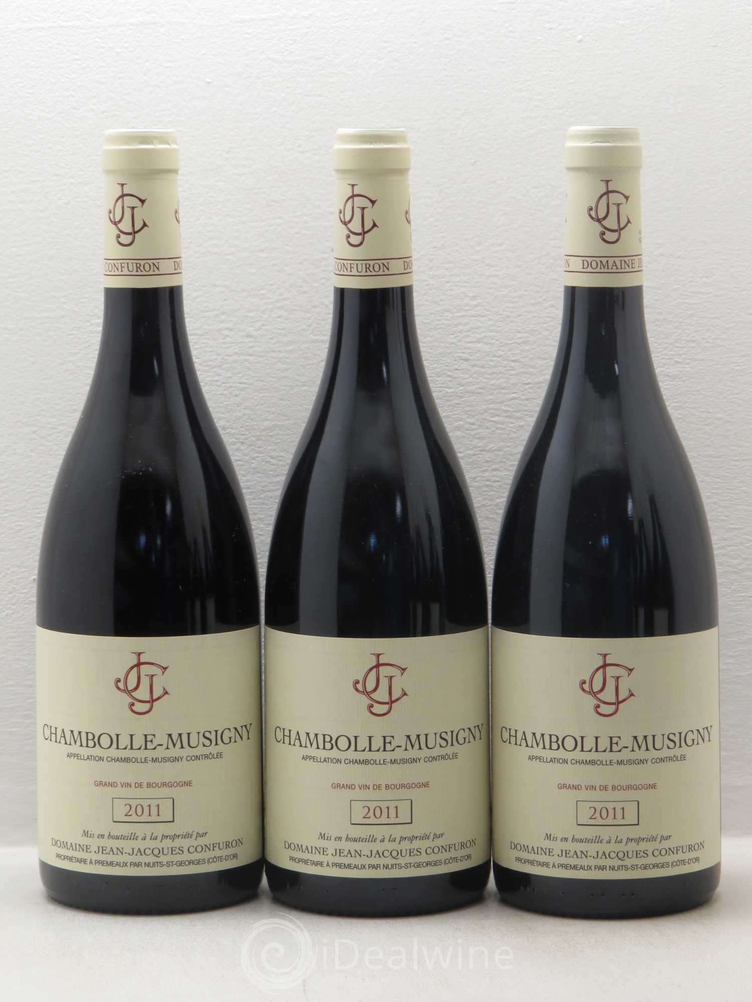 Chambolle-Musigny Domaine Jean Jacques Confuron 2011 - Posten von 6 Flaschen - 1