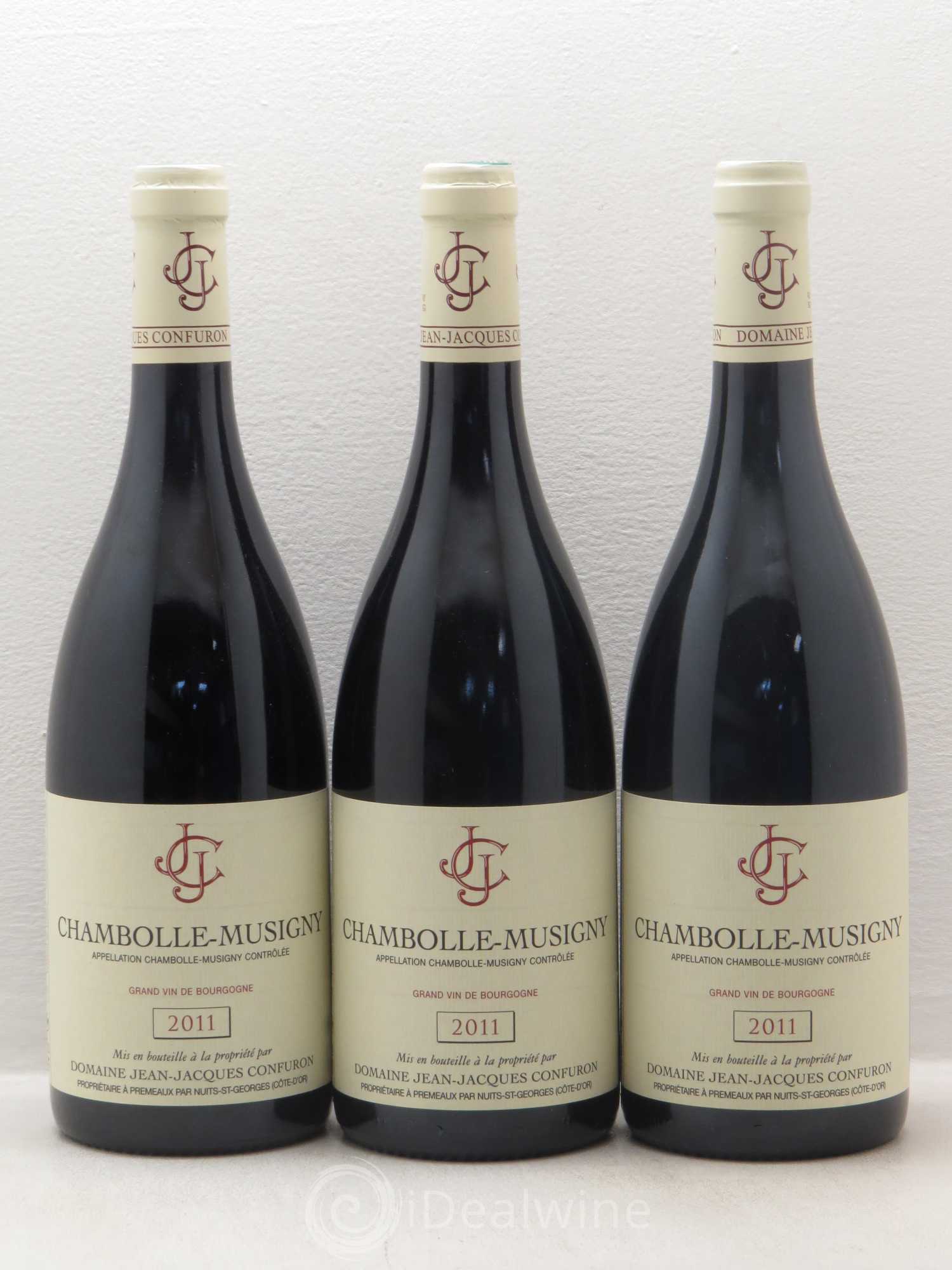 Chambolle-Musigny Domaine Jean Jacques Confuron 2011 - Posten von 6 Flaschen - 2