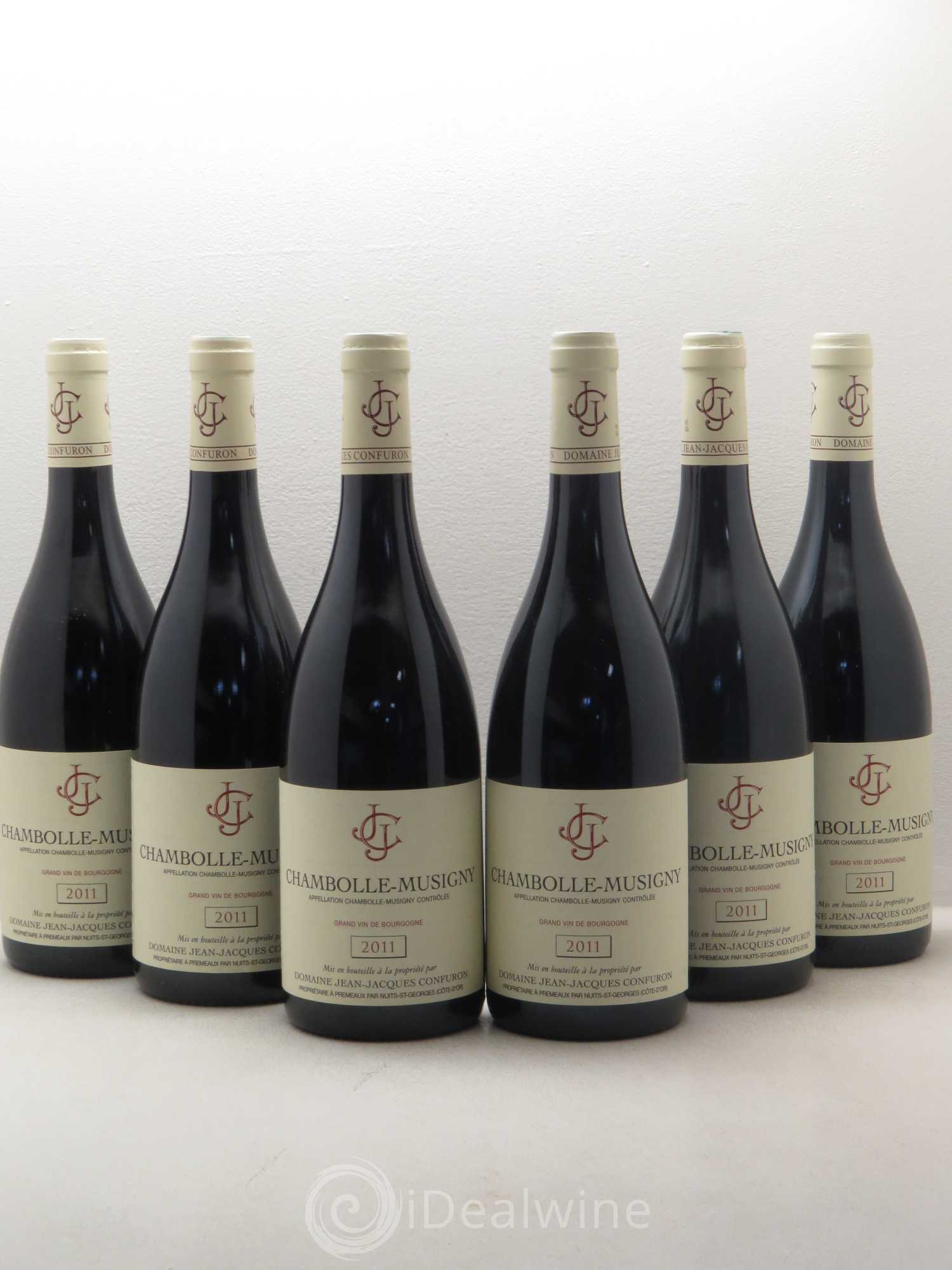 Chambolle-Musigny Domaine Jean Jacques Confuron 2011 - Posten von 6 Flaschen - 0