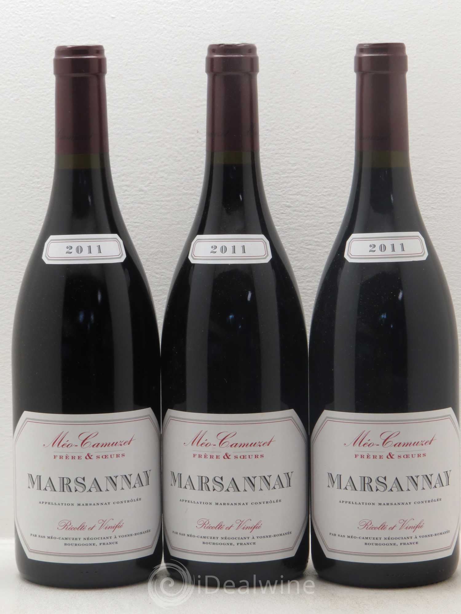 Marsannay Meo-Camuzet Frère et Soeurs 2011 - Posten von 3 Flaschen - 0