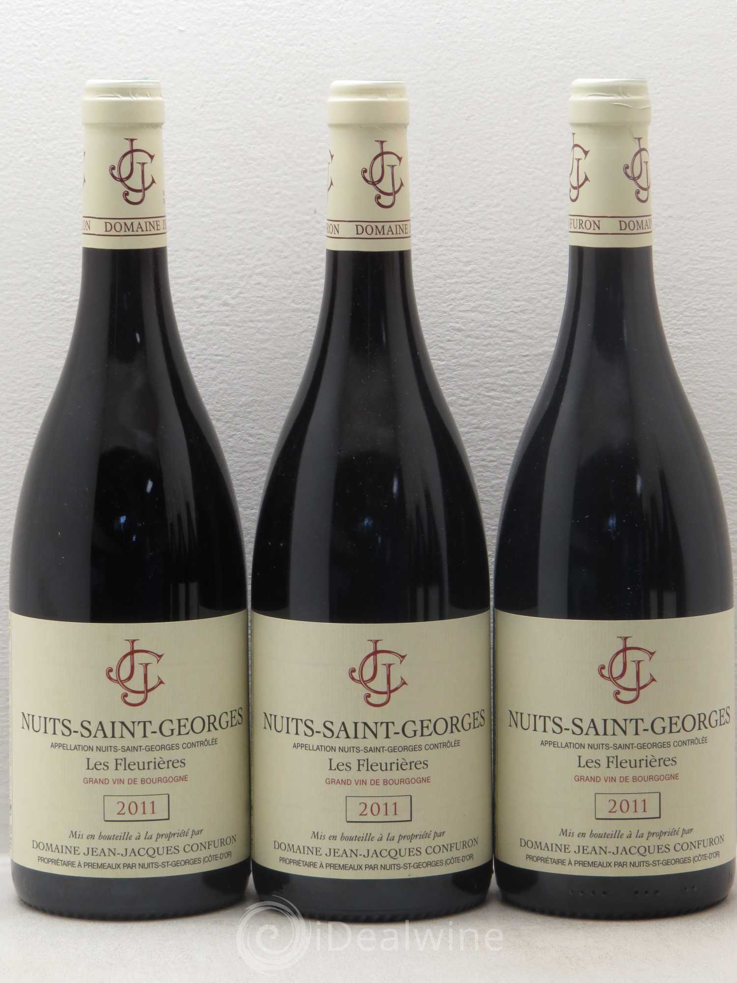 Nuits-Saint-Georges Les Fleurieres Domaine Jean Jacques Confuron 2011 - Posten von 6 Flaschen - 1