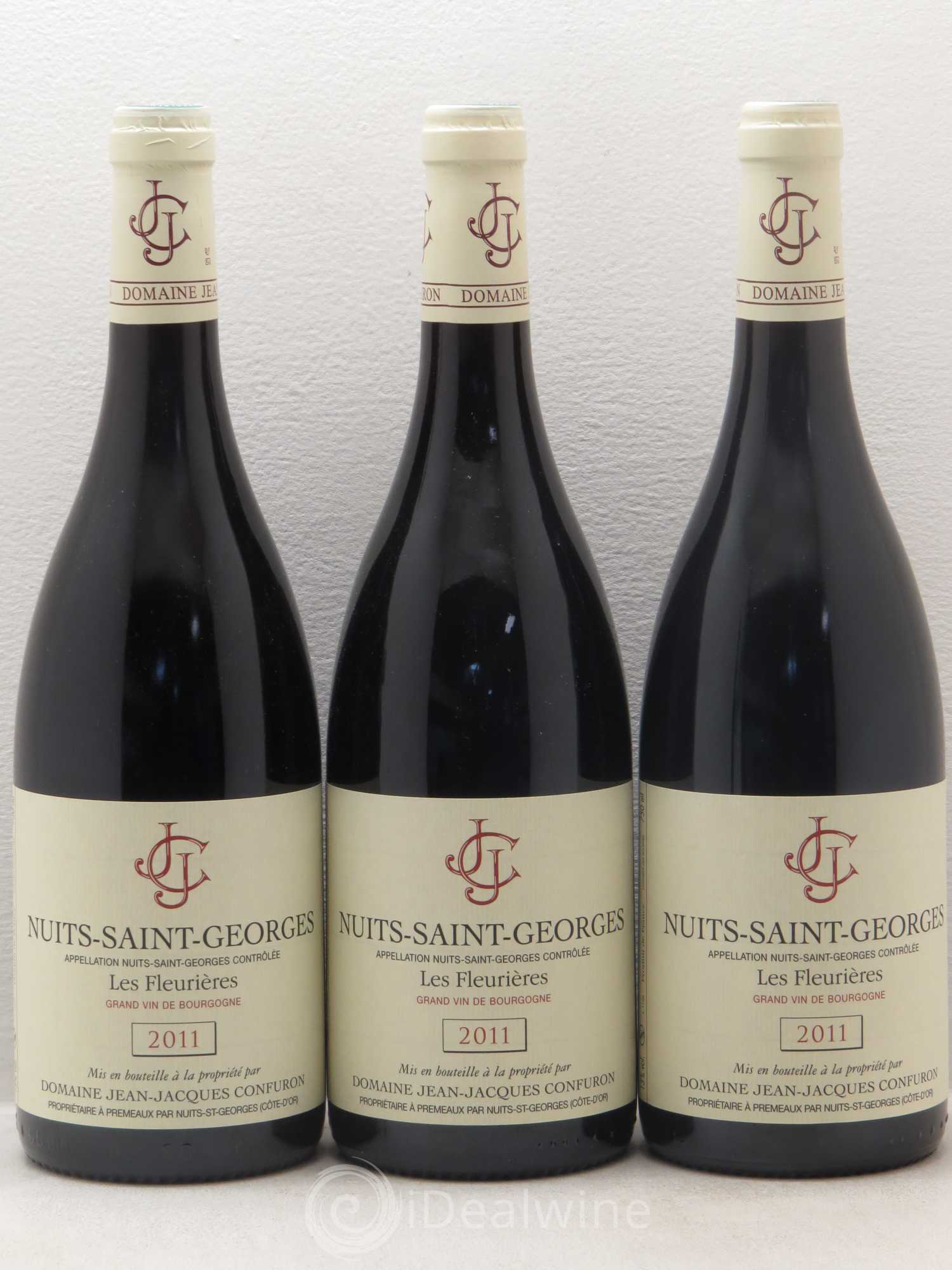 Nuits-Saint-Georges Les Fleurieres Domaine Jean Jacques Confuron 2011 - Posten von 6 Flaschen - 2