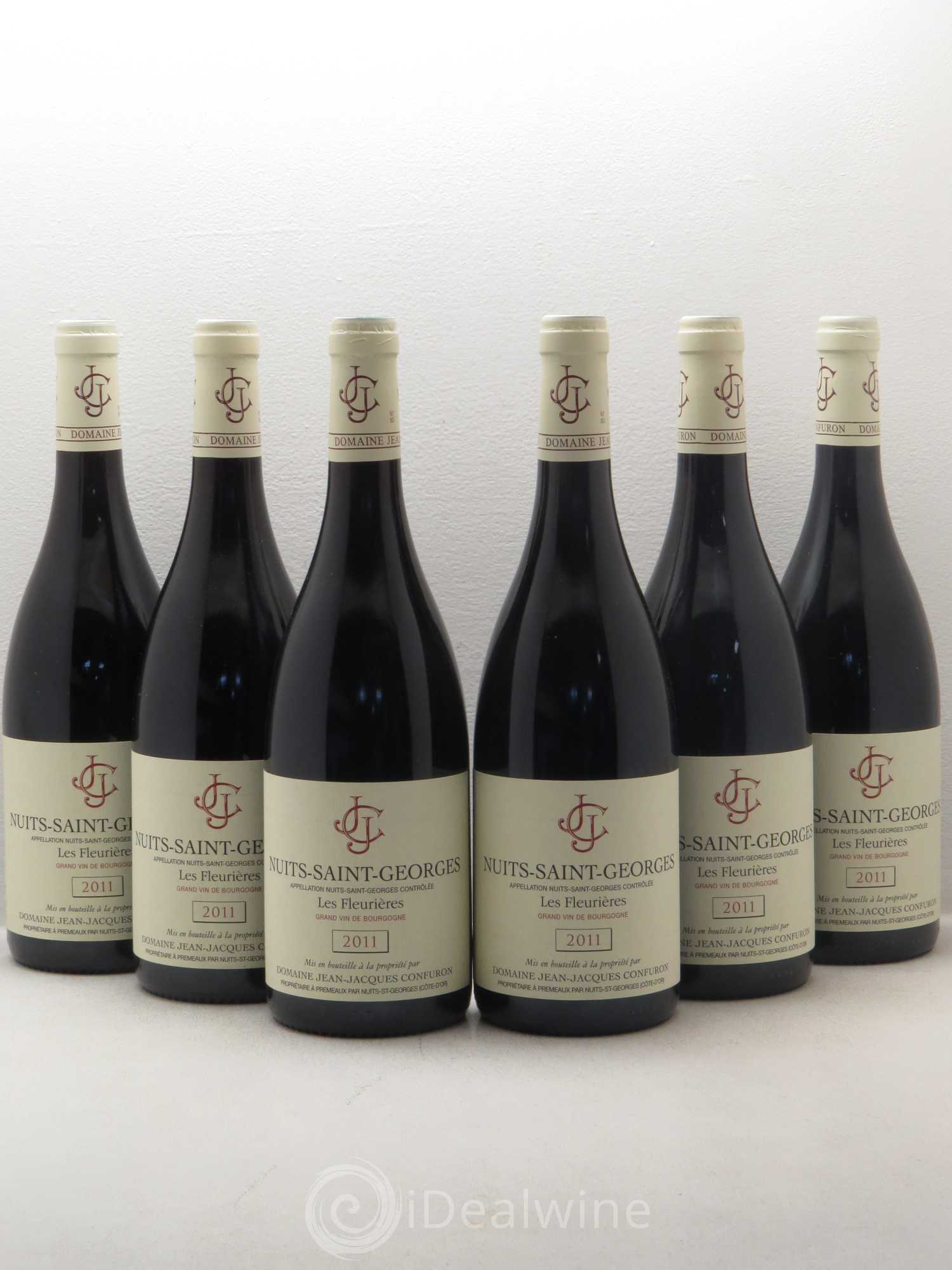 Nuits-Saint-Georges Les Fleurieres Domaine Jean Jacques Confuron 2011 - Posten von 6 Flaschen - 0