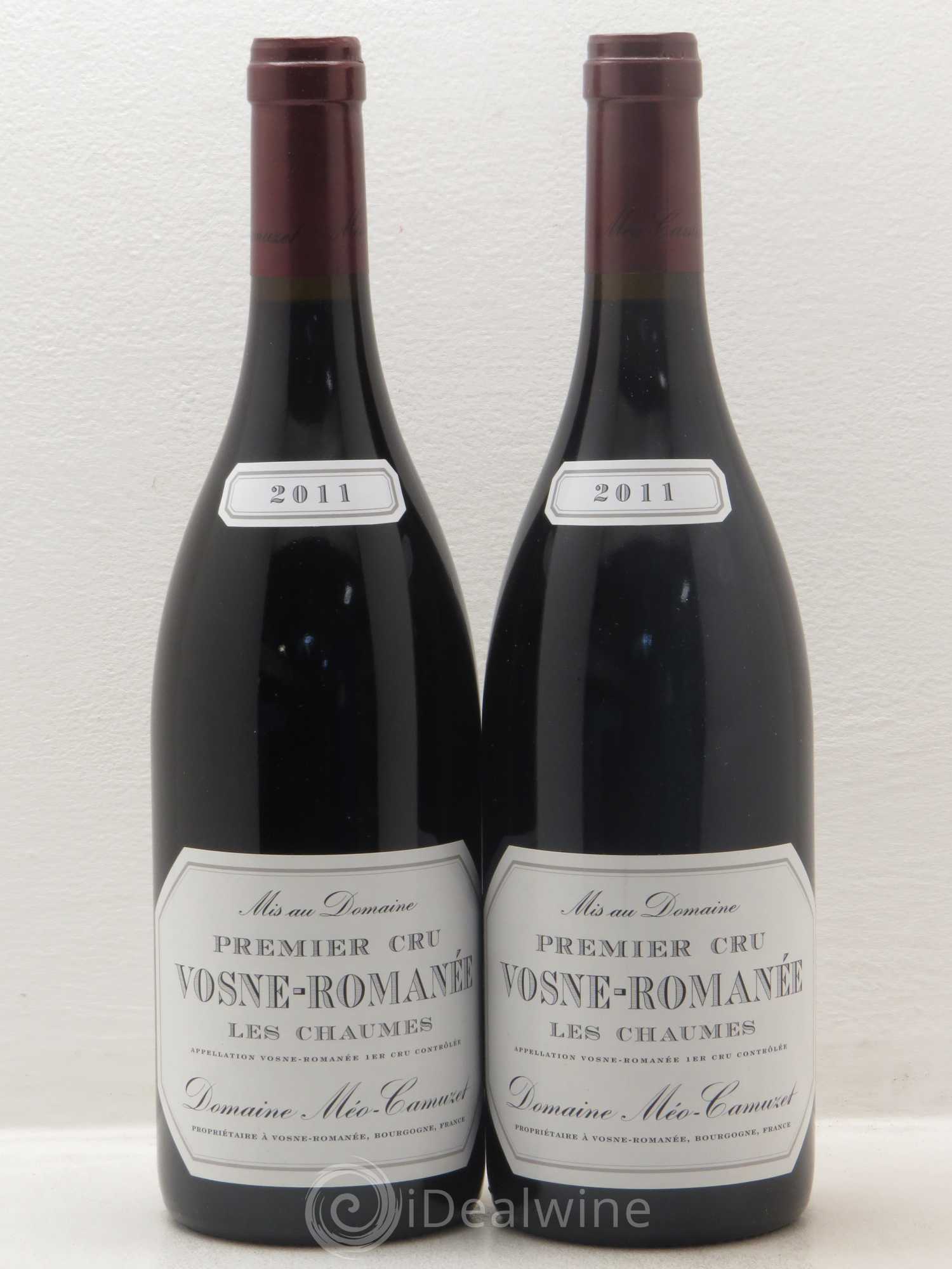 Vosne-Romanée 1er Cru Les Chaumes Méo-Camuzet (Domaine) 2011 - Lot de 2 bouteilles - 0