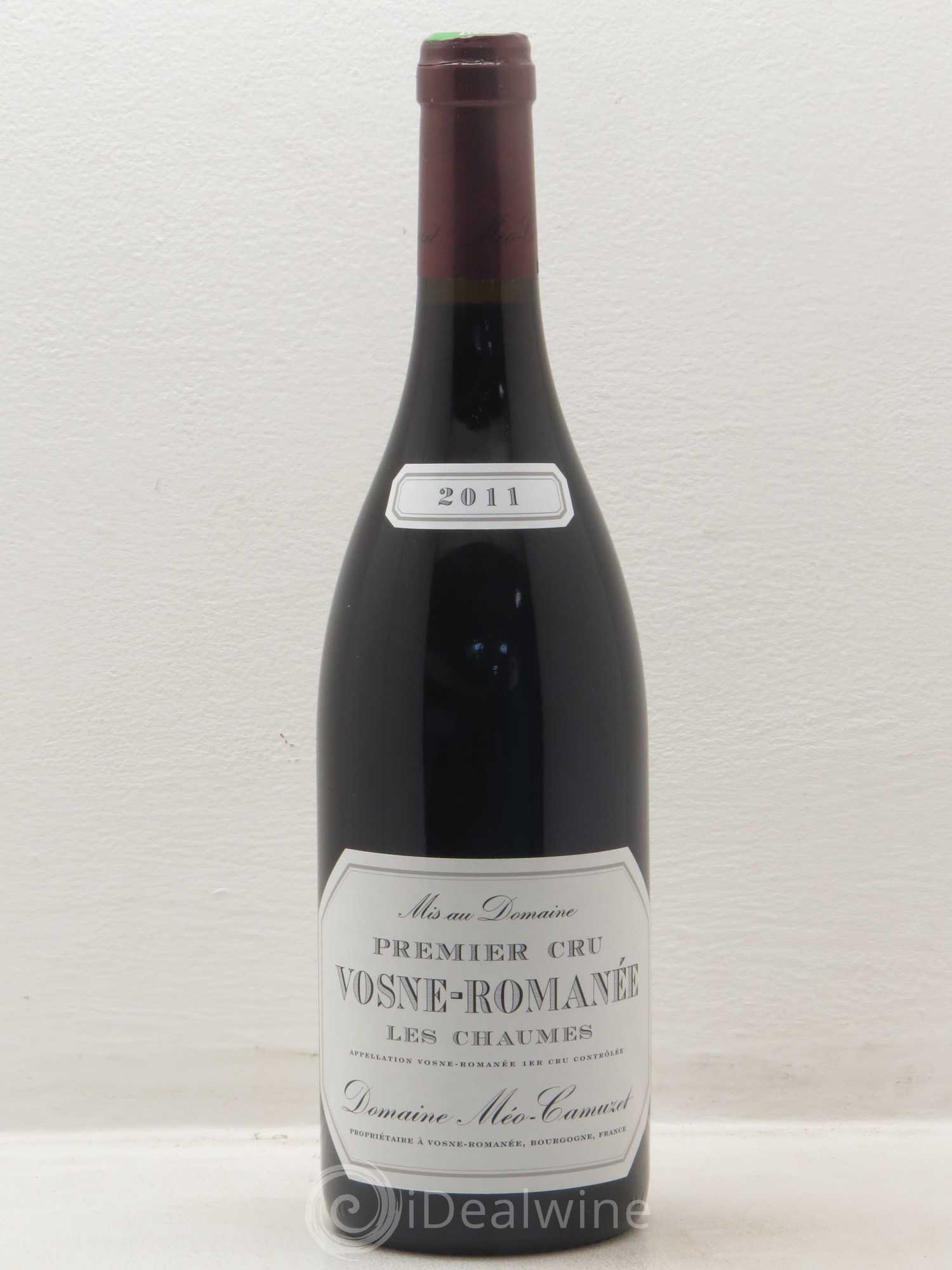 Vosne-Romanée 1er Cru Les Chaumes Méo-Camuzet (Domaine) 2011 - Lot de 1 bouteille - 0