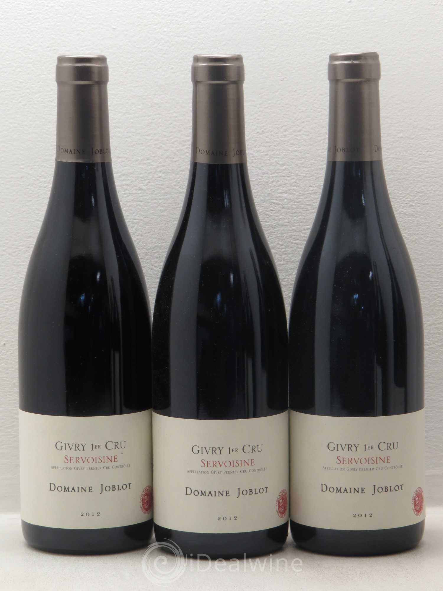 Givry 1er Cru Servoisine Joblot (Domaine) 2012 - Lot de 6 bouteilles - 1