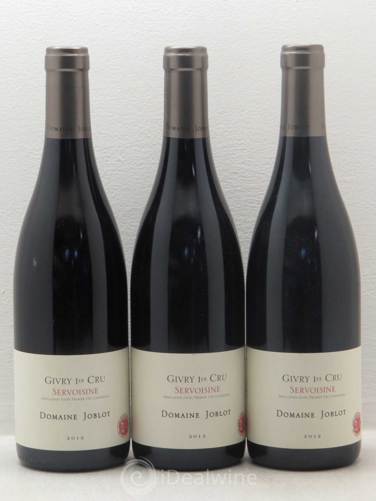Givry 1er Cru Servoisine Joblot (Domaine) 2012 - Lot de 6 bouteilles - 2