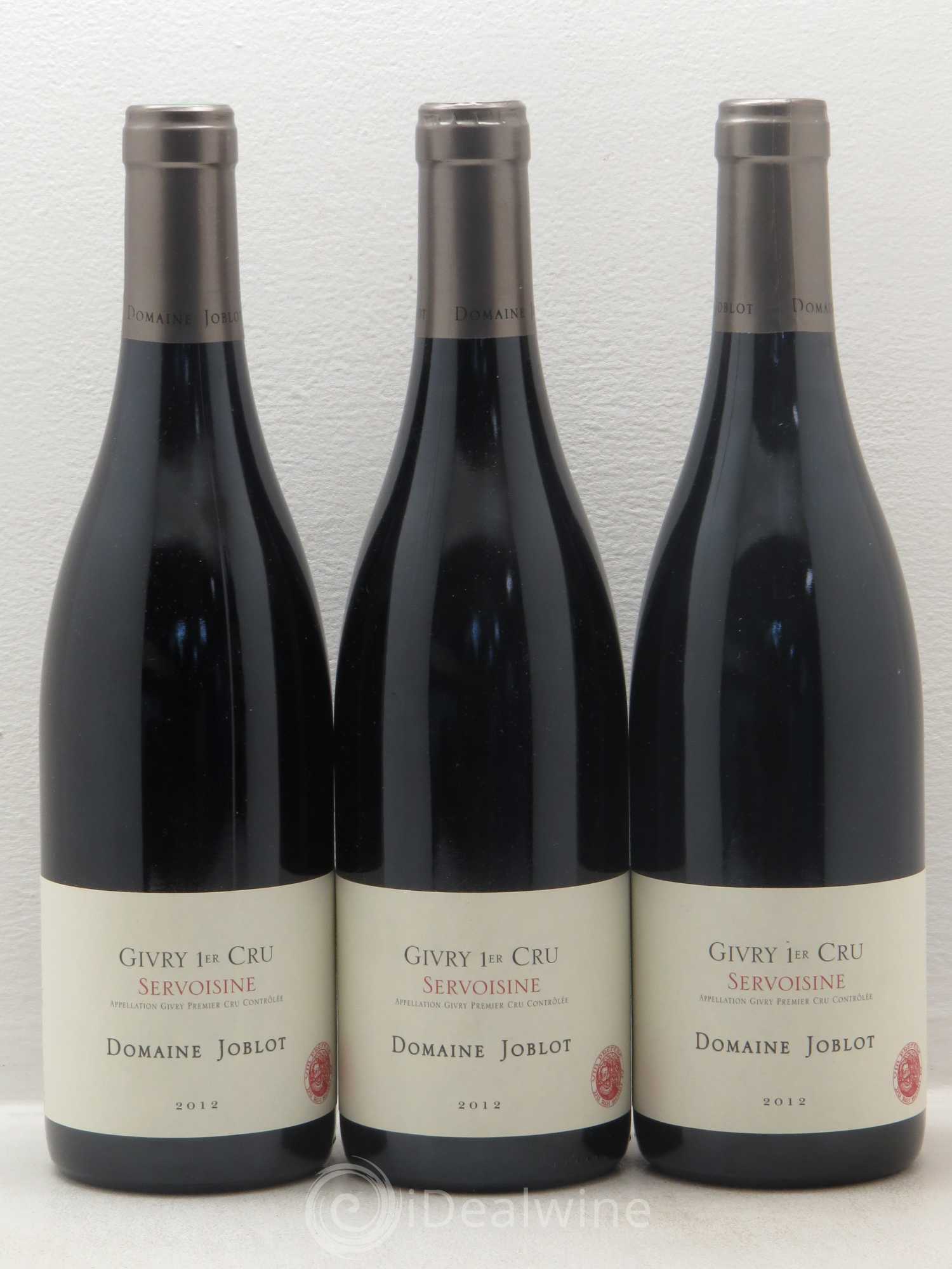 Givry 1er Cru Servoisine Joblot (Domaine) 2012 - Lot de 6 bouteilles - 2