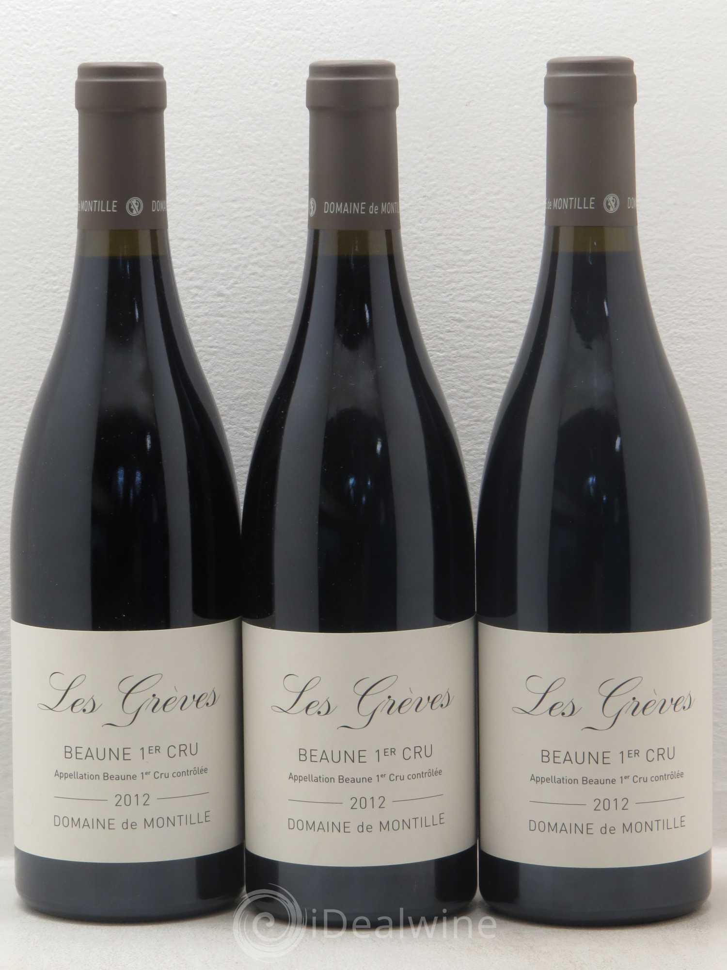 Beaune 1er Cru Les Grèves De Montille (Domaine) 2012 - Lot de 6 bouteilles - 2