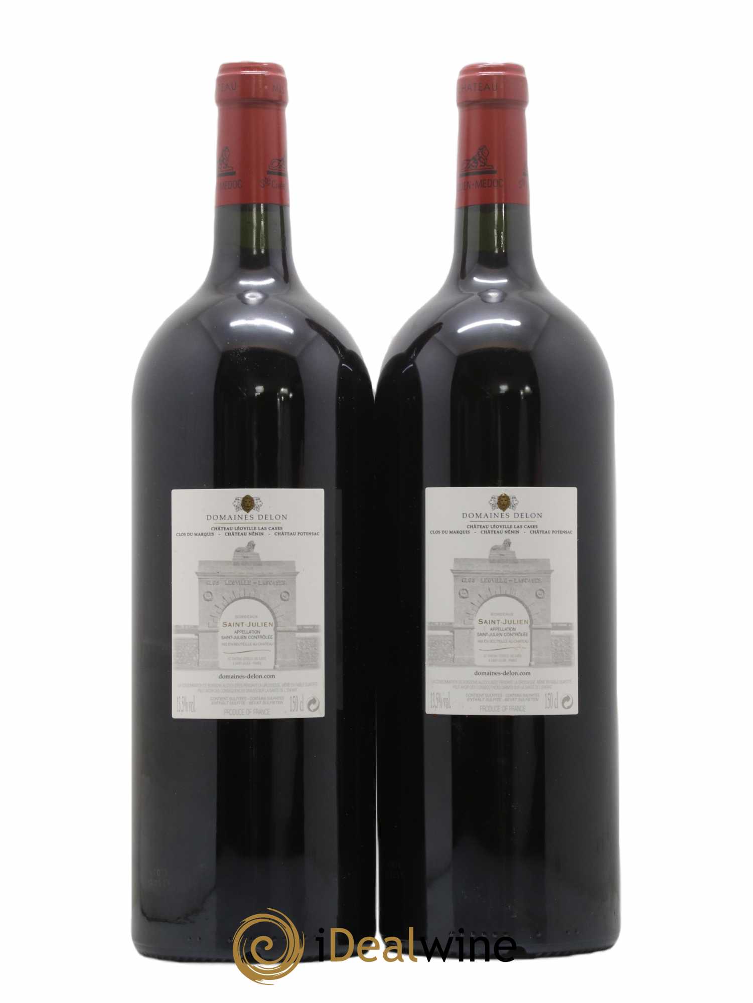 Château Léoville Las Cases 2ème Grand Cru Classé 2014 - Lot de 2 magnums - 1