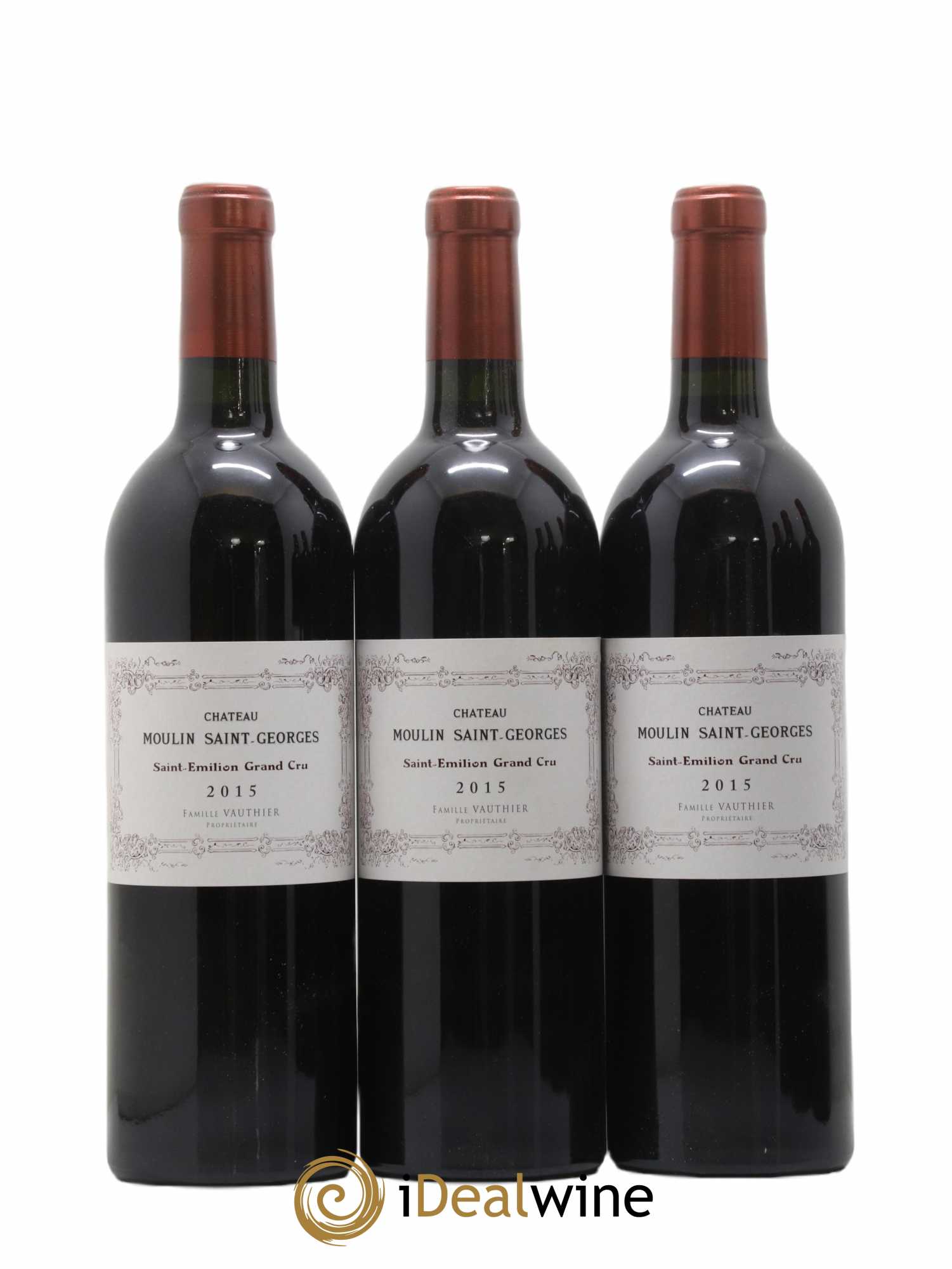 Château Moulin Saint Georges 2015 - Lot de 6 bouteilles - 1