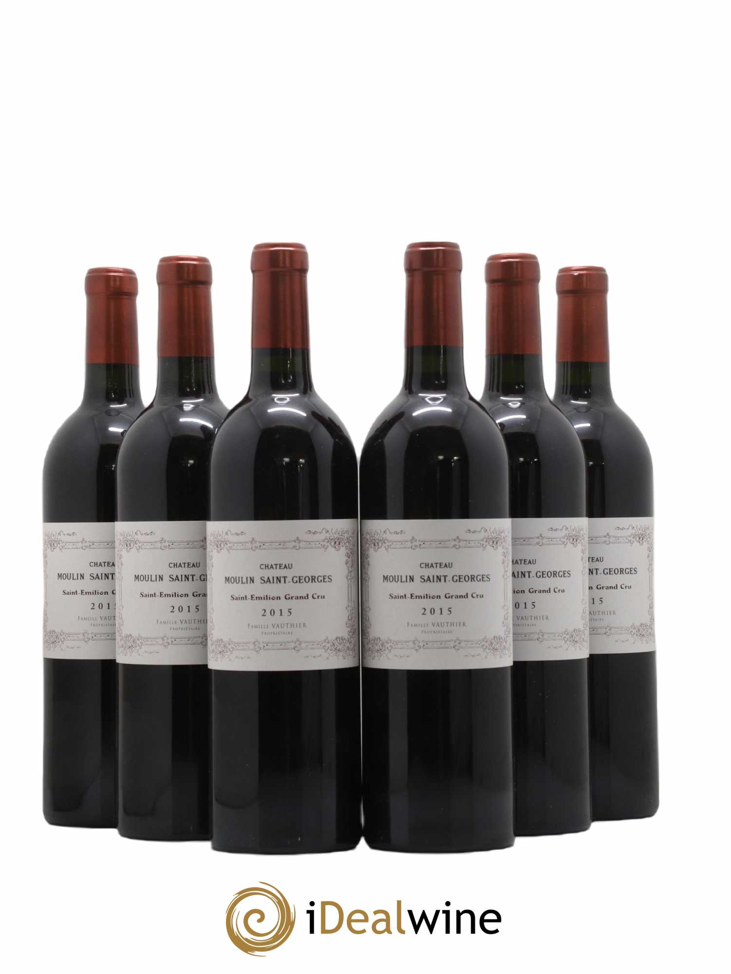 Château Moulin Saint Georges 2015 - Lot de 6 bouteilles - 0