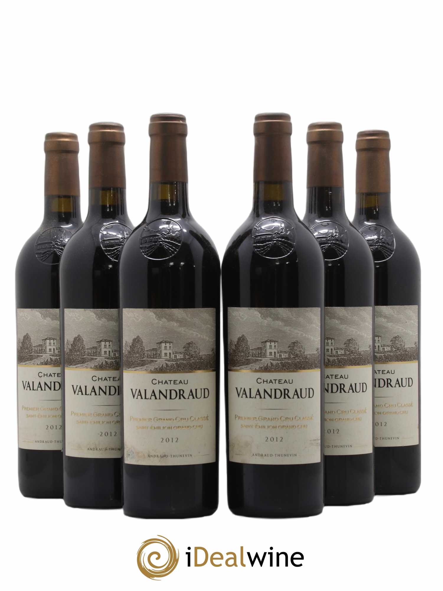Château de Valandraud 2012 - Lot de 6 bouteilles - 0